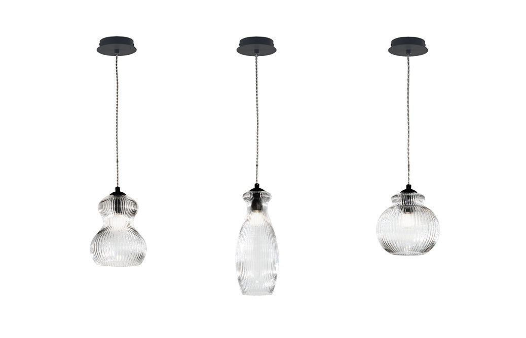 Suspension Cognac transparent so-cognac/2transp