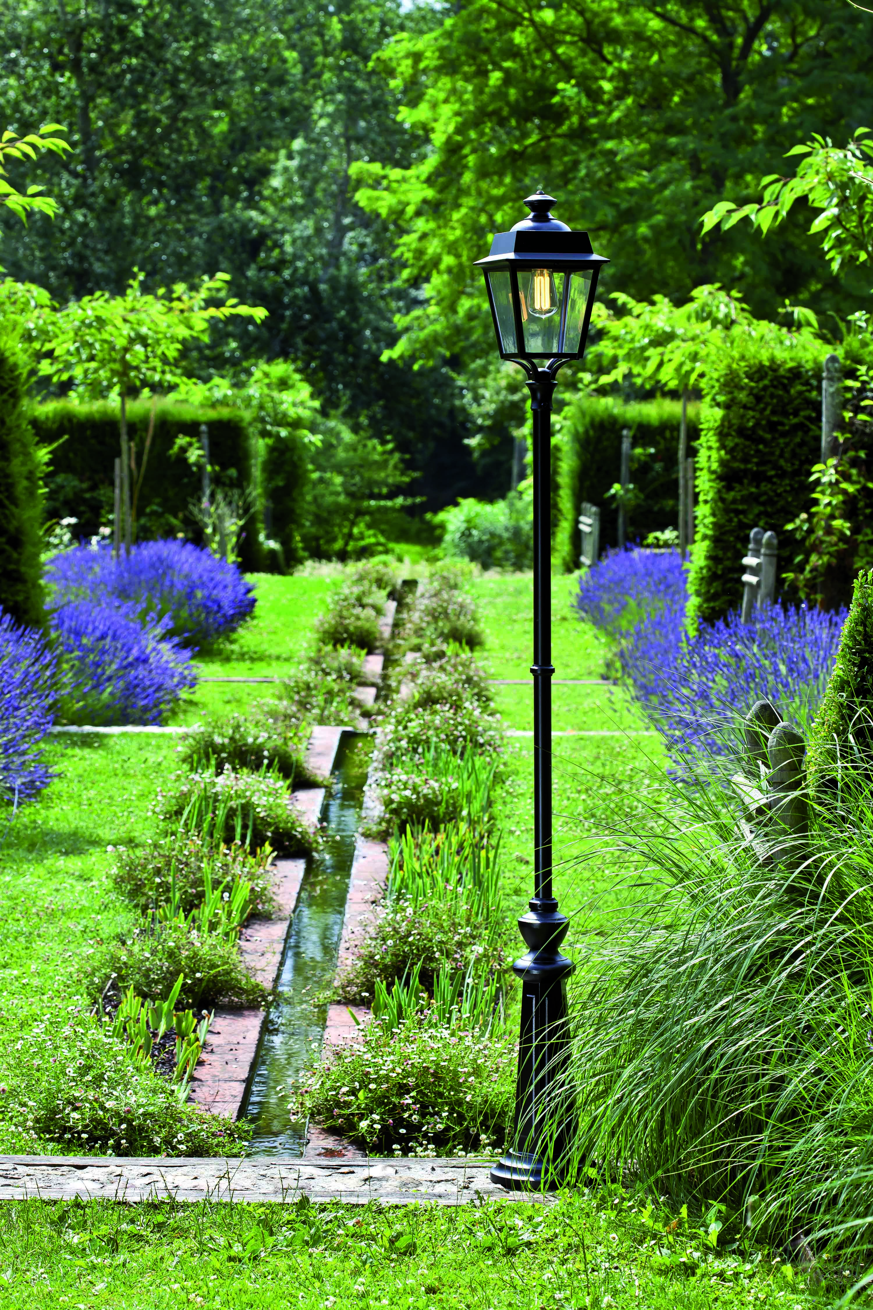 Lampadaire Place des Vosges 1 évolution N°13 Noir foncé 000 150033000