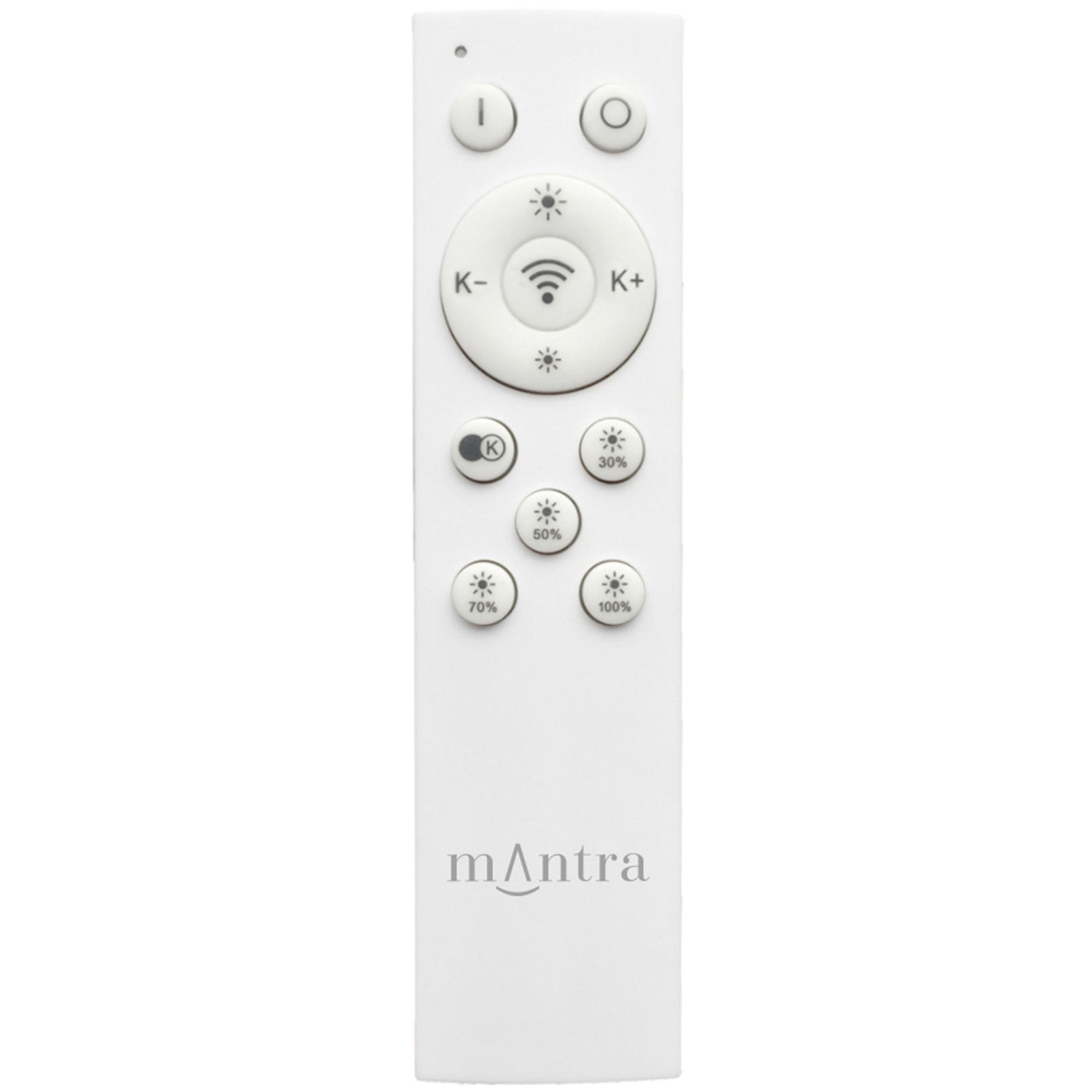 Plafonnier Coin Carré aspect bois Mantra 7924