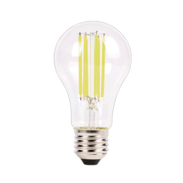 Ampoule classique transparente E27 7,2w 1521 lumens 3000k R09276
