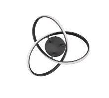 Plafonnier Meo noir R62101132
