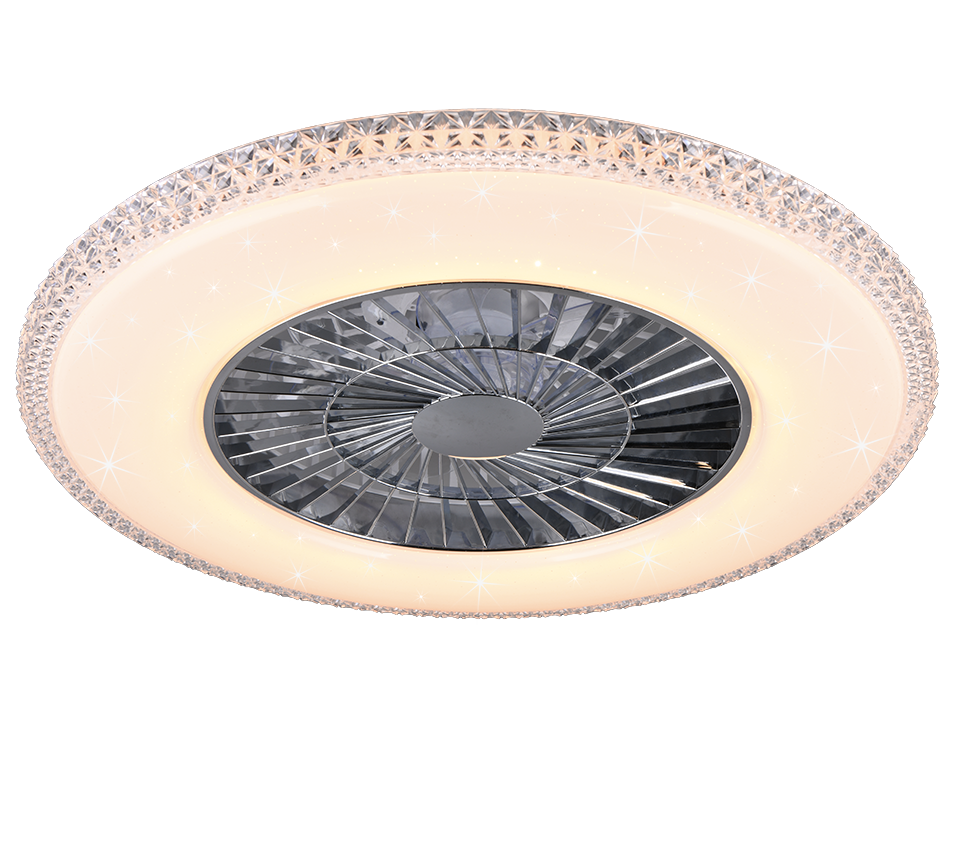 Plafonnier ventilateur Harstad Trio R62412106