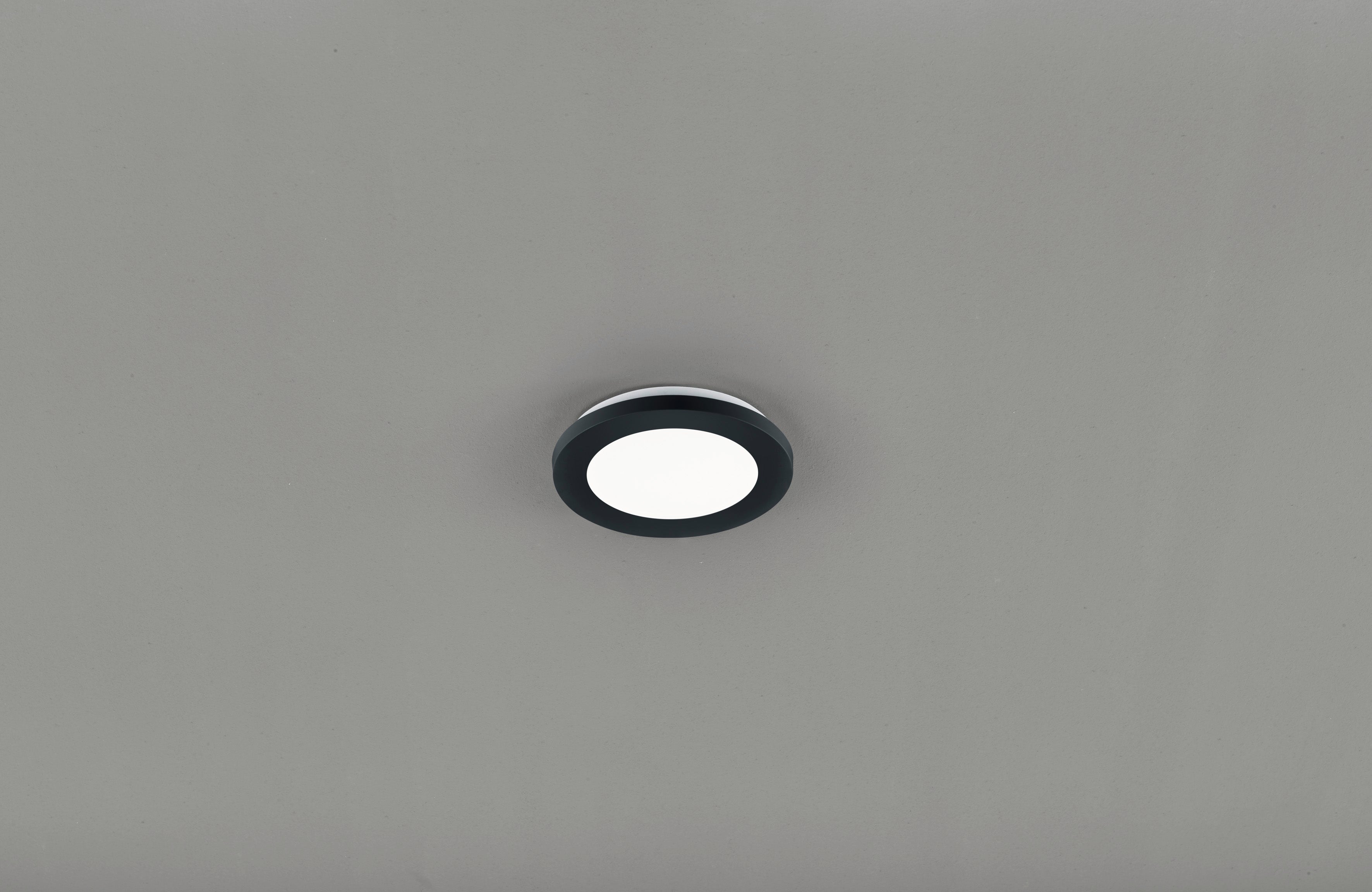 Plafonnier Camillus rond noir pm R62921032
