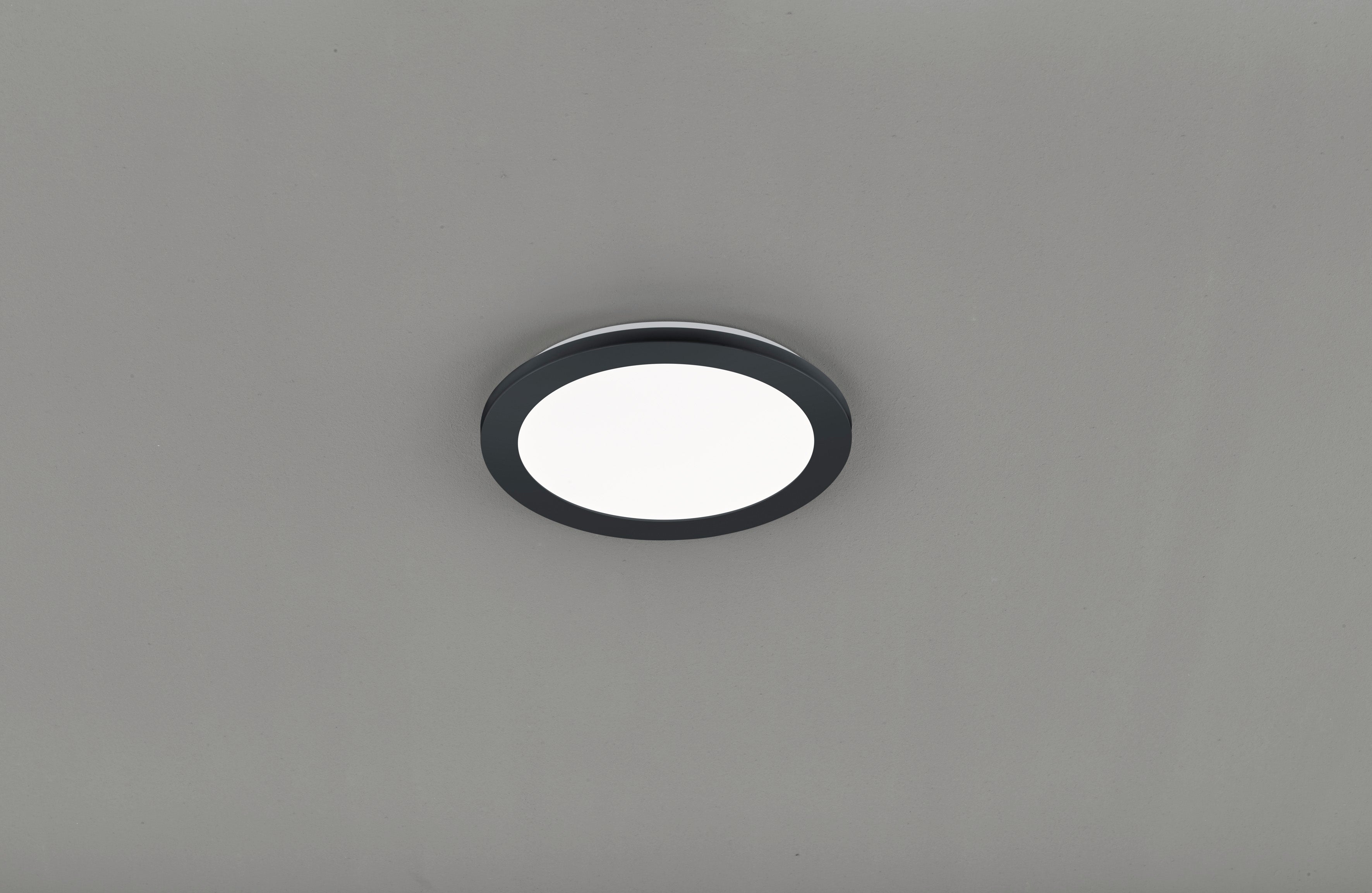 Plafonnier Camillus rond noir mm R62921532