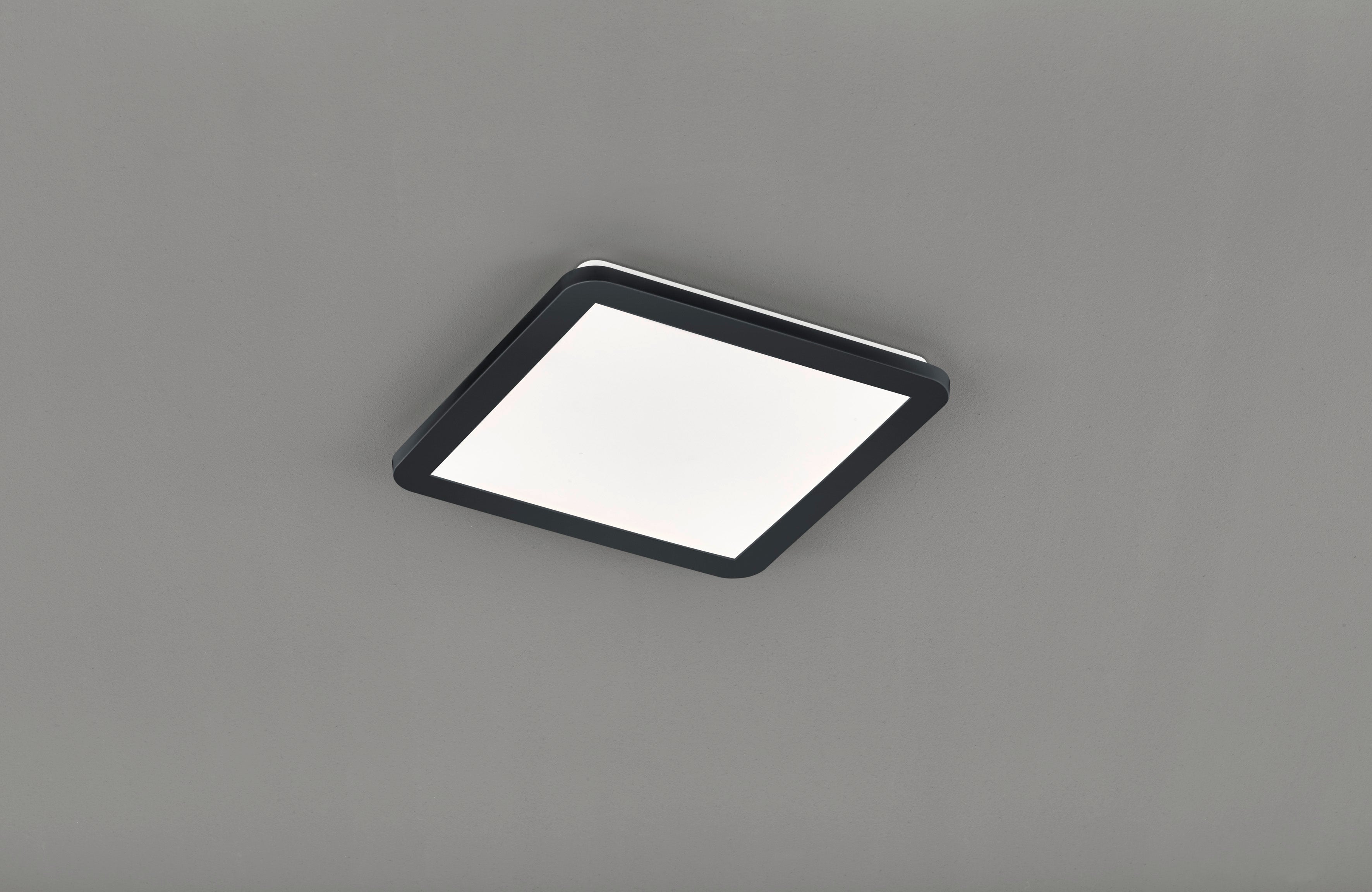 Plafonnier Camillus carré noir mm R62931832