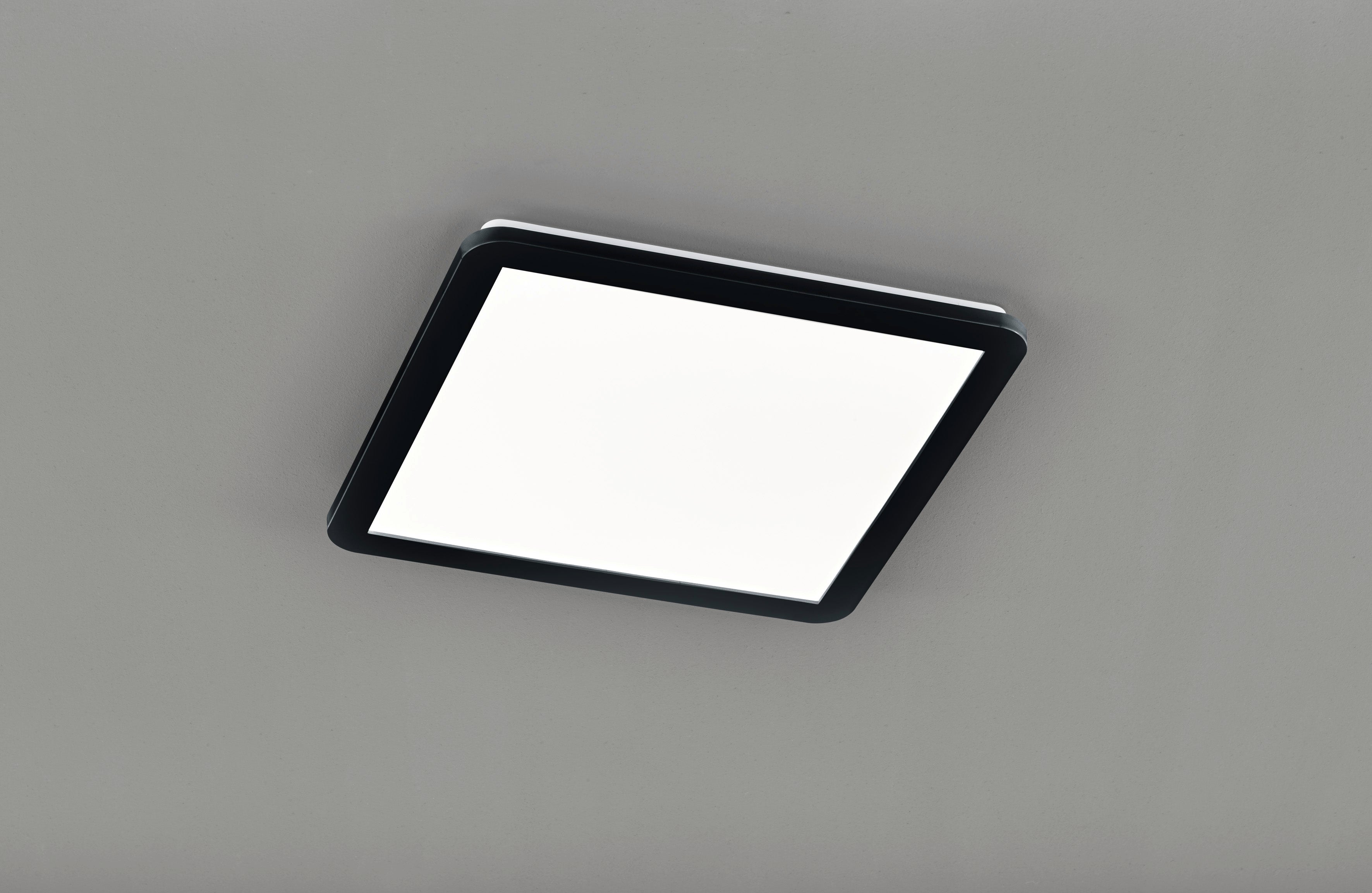 Plafonnier Camillus noir carré gm R62932032