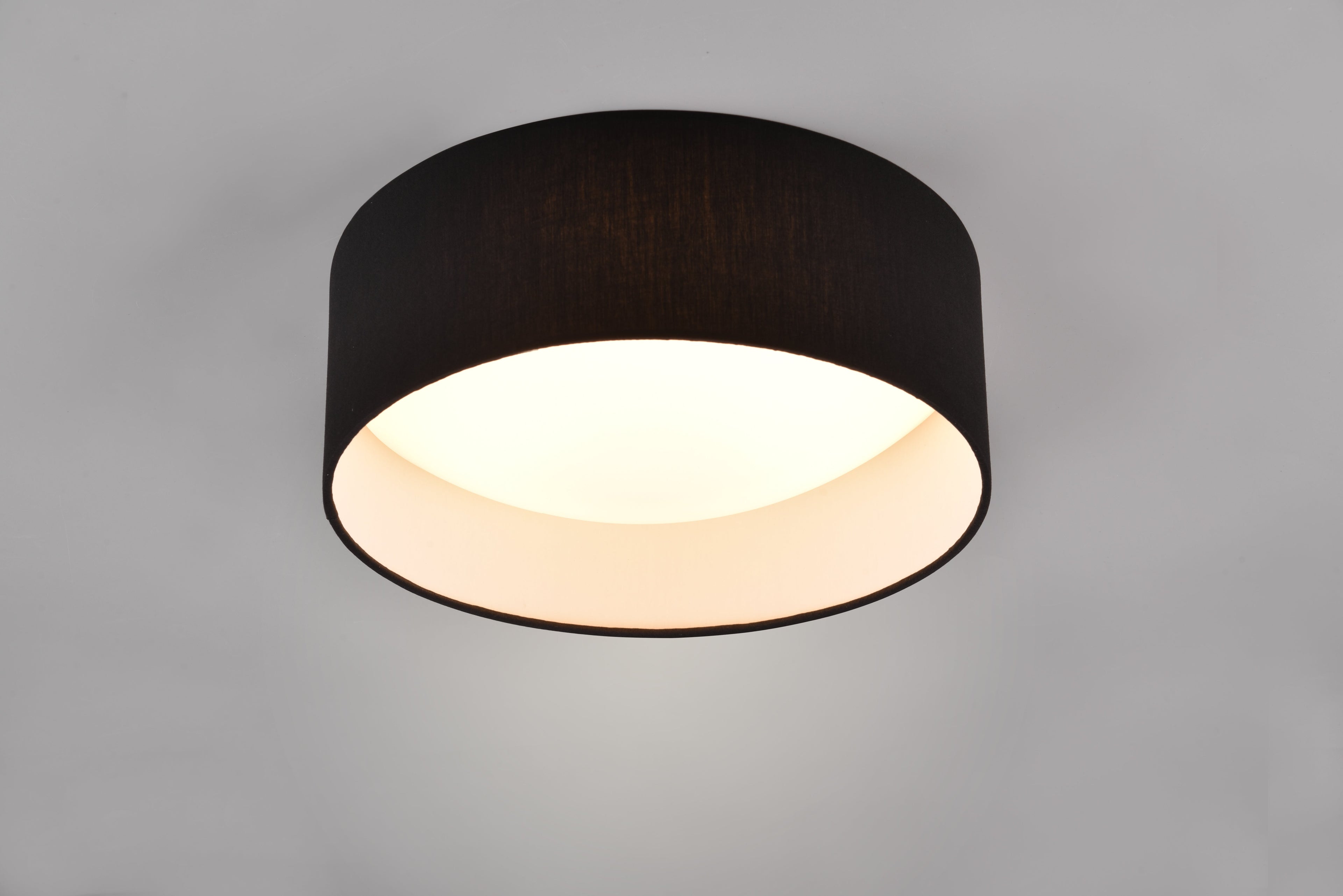 Plafonnier Locarno noir R64191102