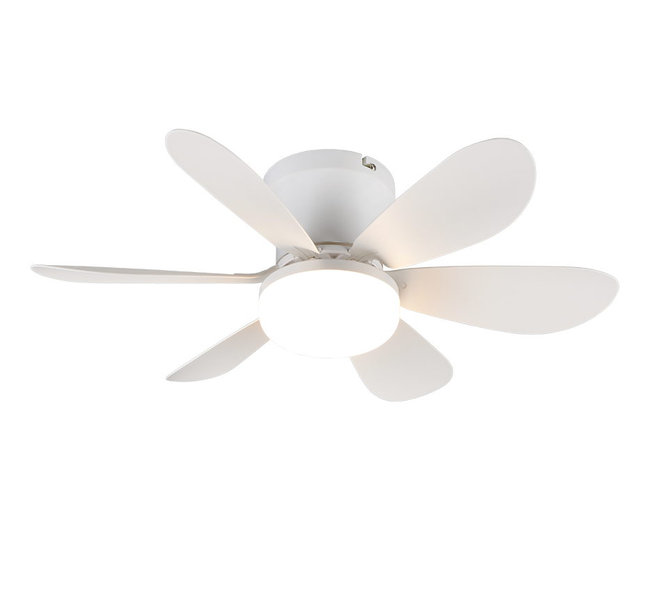 Plafonnier ventilateur LUND blanc TRIO R67462131