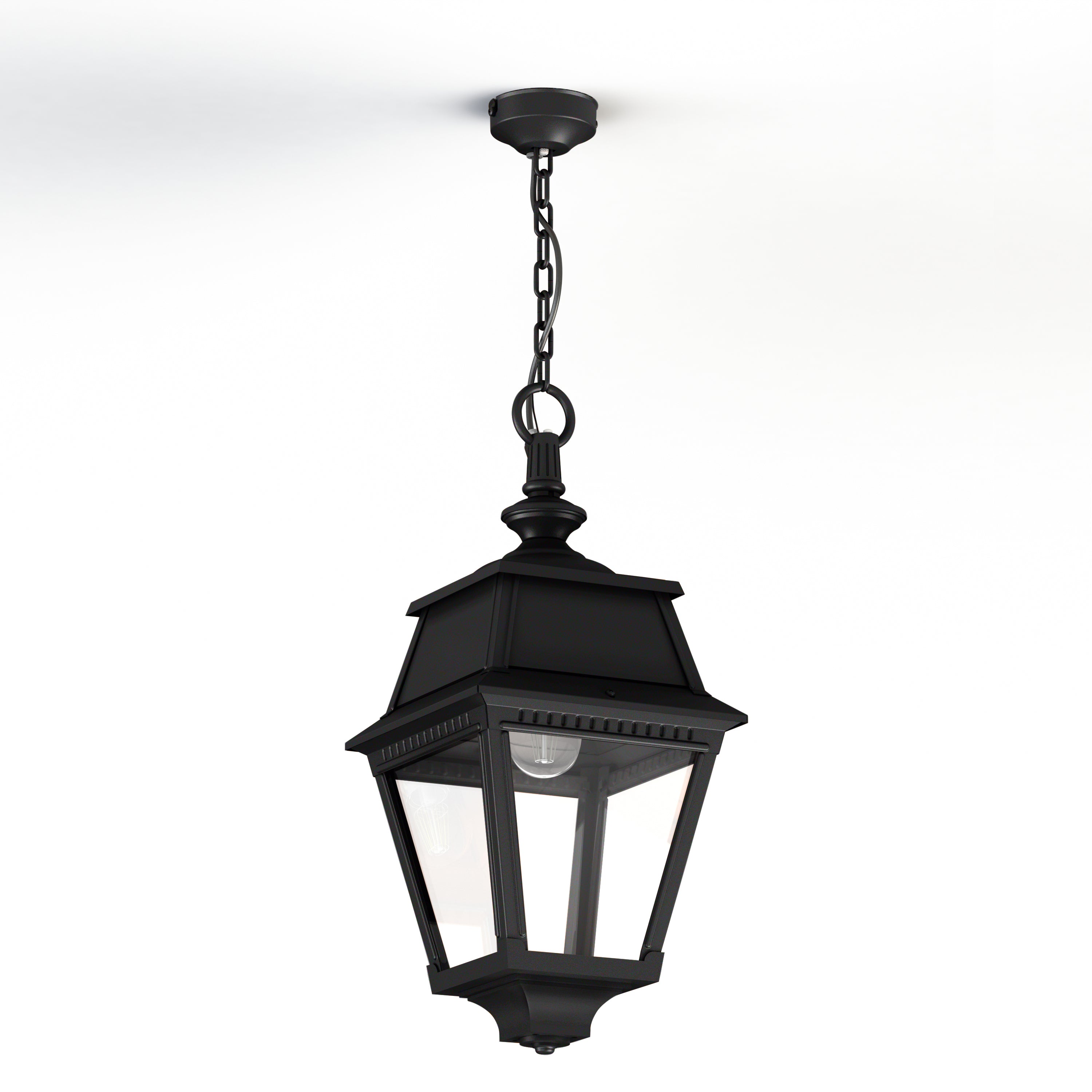 Suspension Avenue 2 N°1 E27 Noir foncé 000 102001000