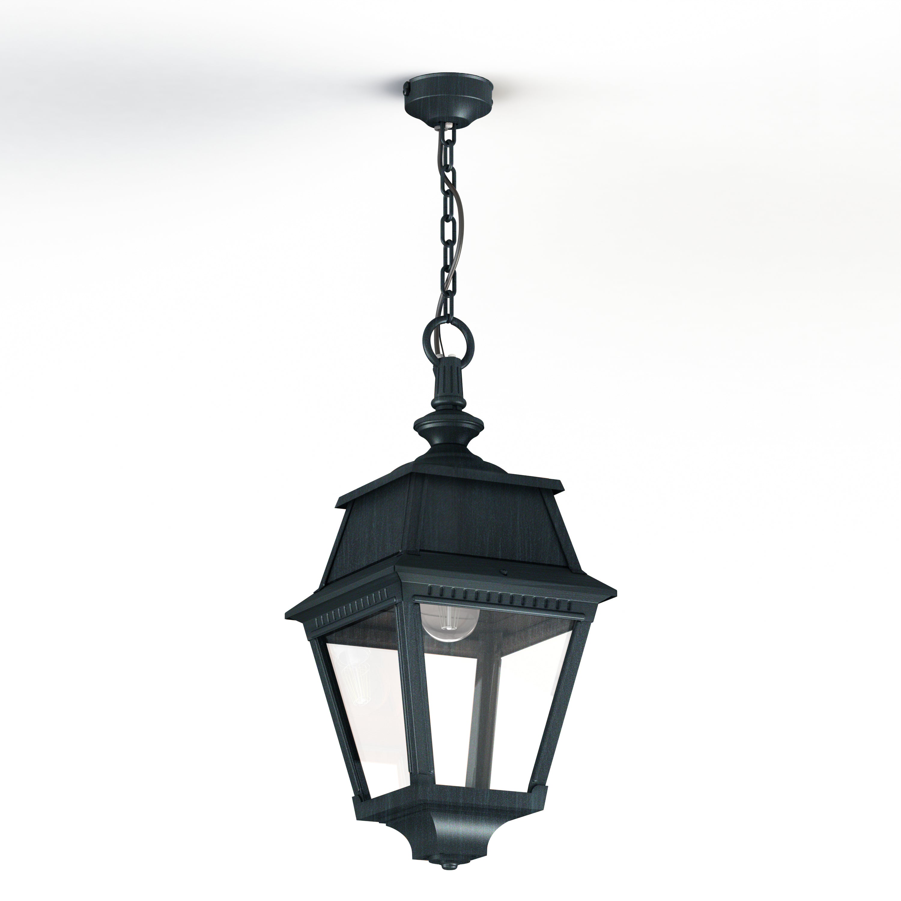 Suspension Avenue 2 N°1 E27 Vert de gris 008 102001008