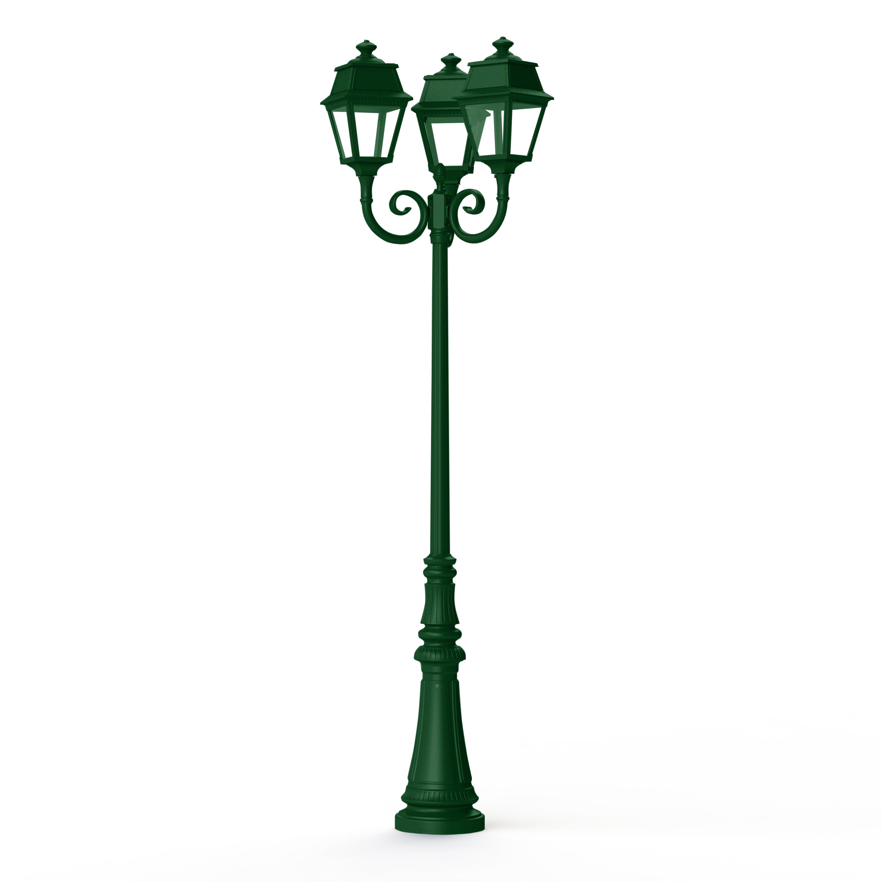 Lampadaire Avenue 2 N°11 LED clair Vert sapin 067 102129067