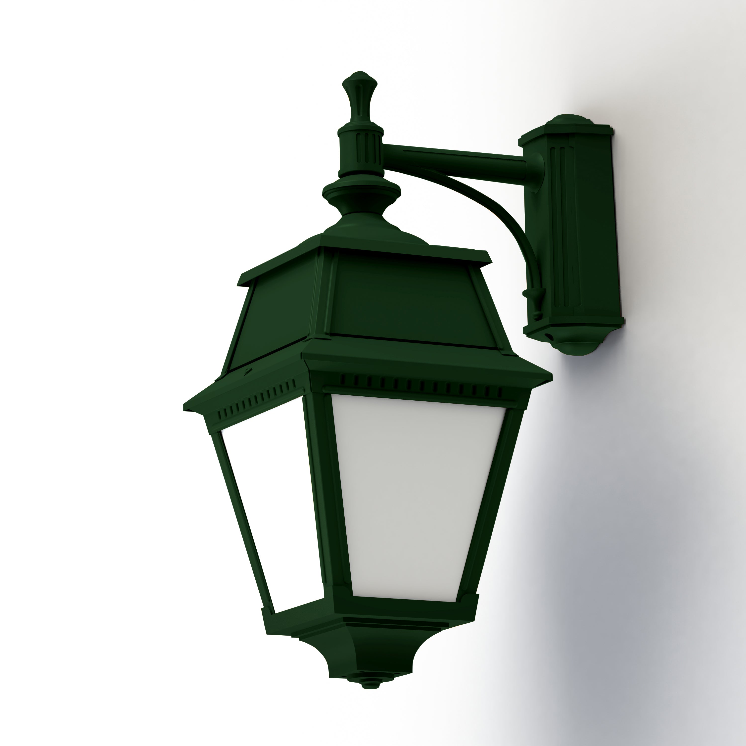 Applique Avenue 2 N°4 LED opale Vert Anglais 019 102112019