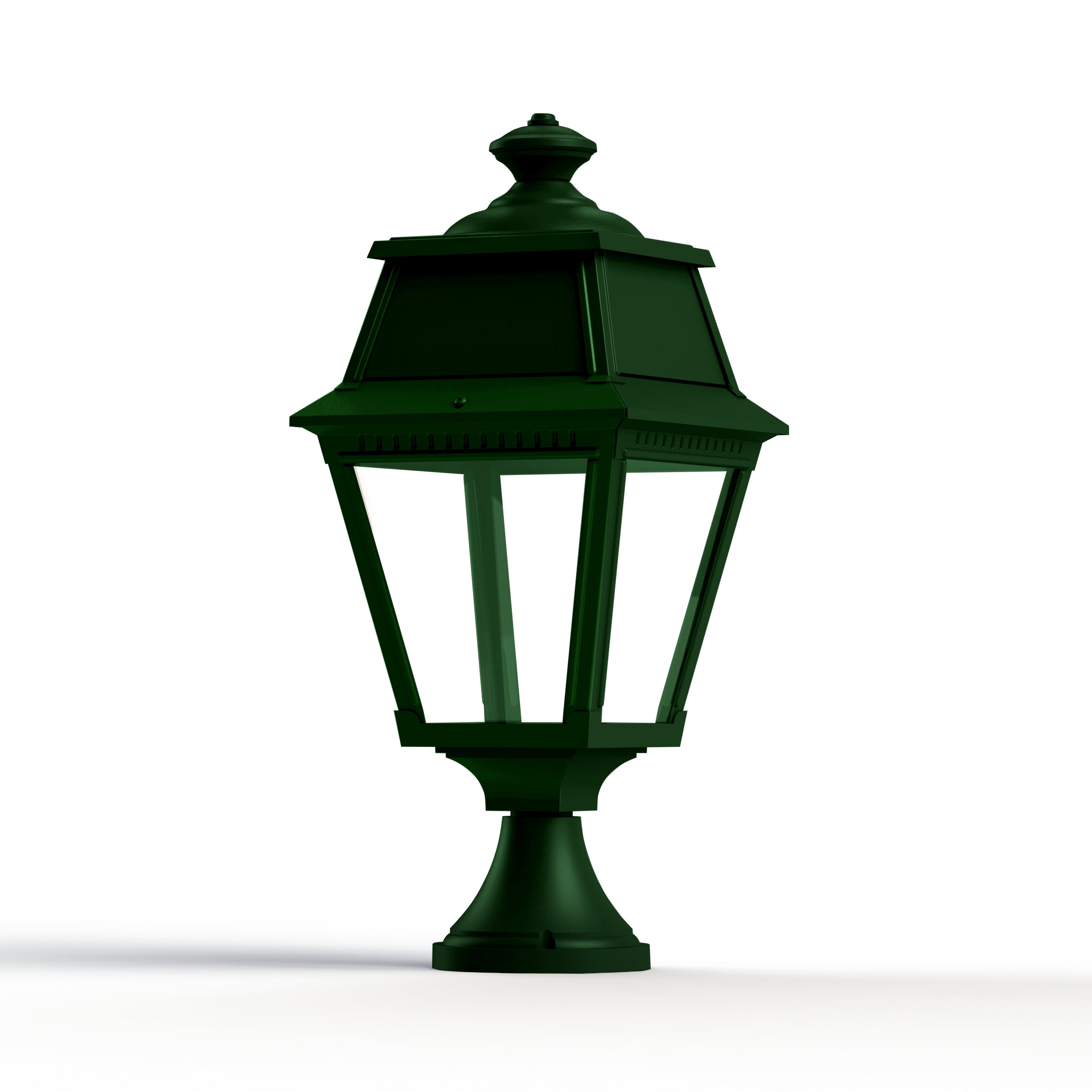 Borne Avenue 2 N°5 LED clair Vert Anglais 019 102114019