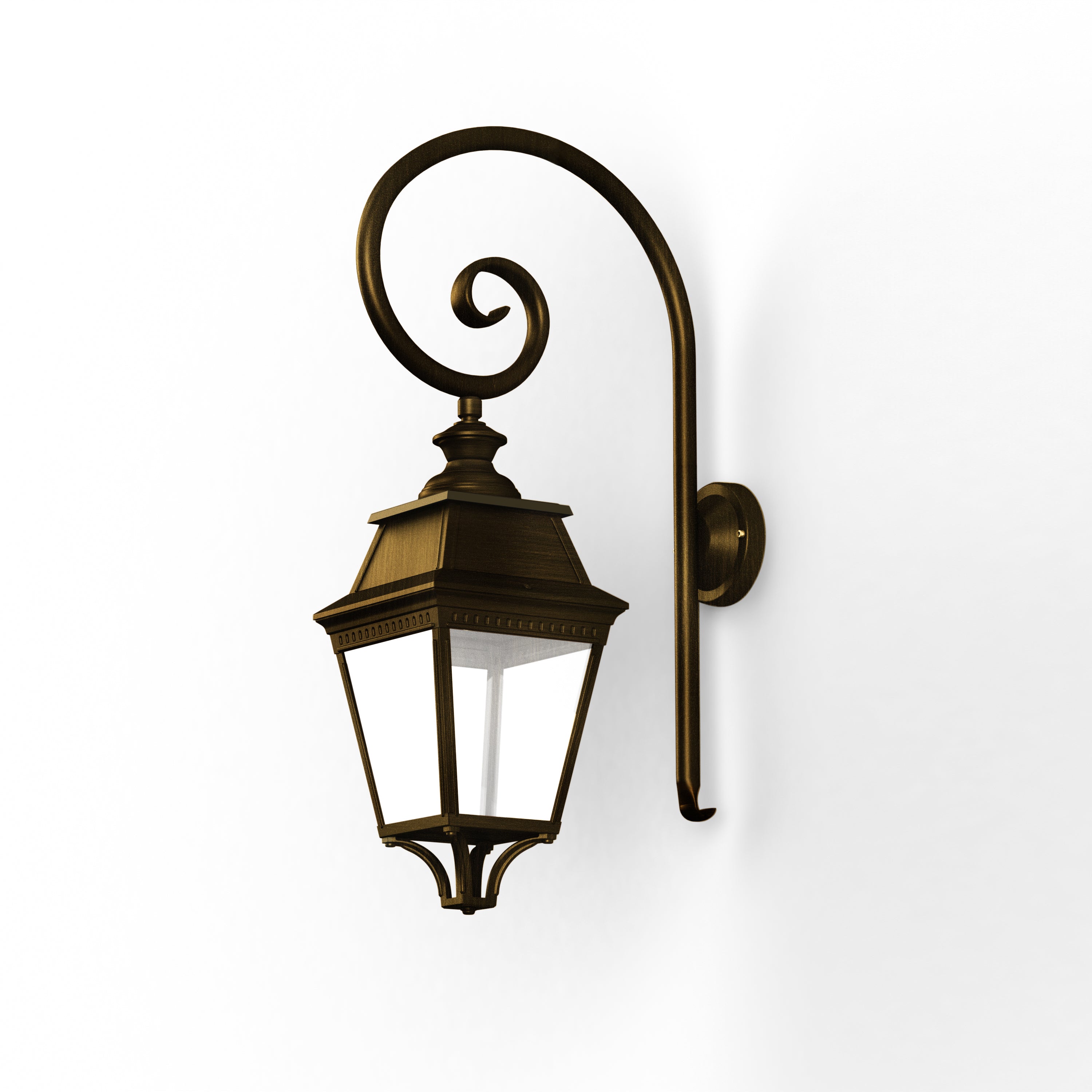 Applique Avenue 3 N°3 clair Patiné doré 009 103007009