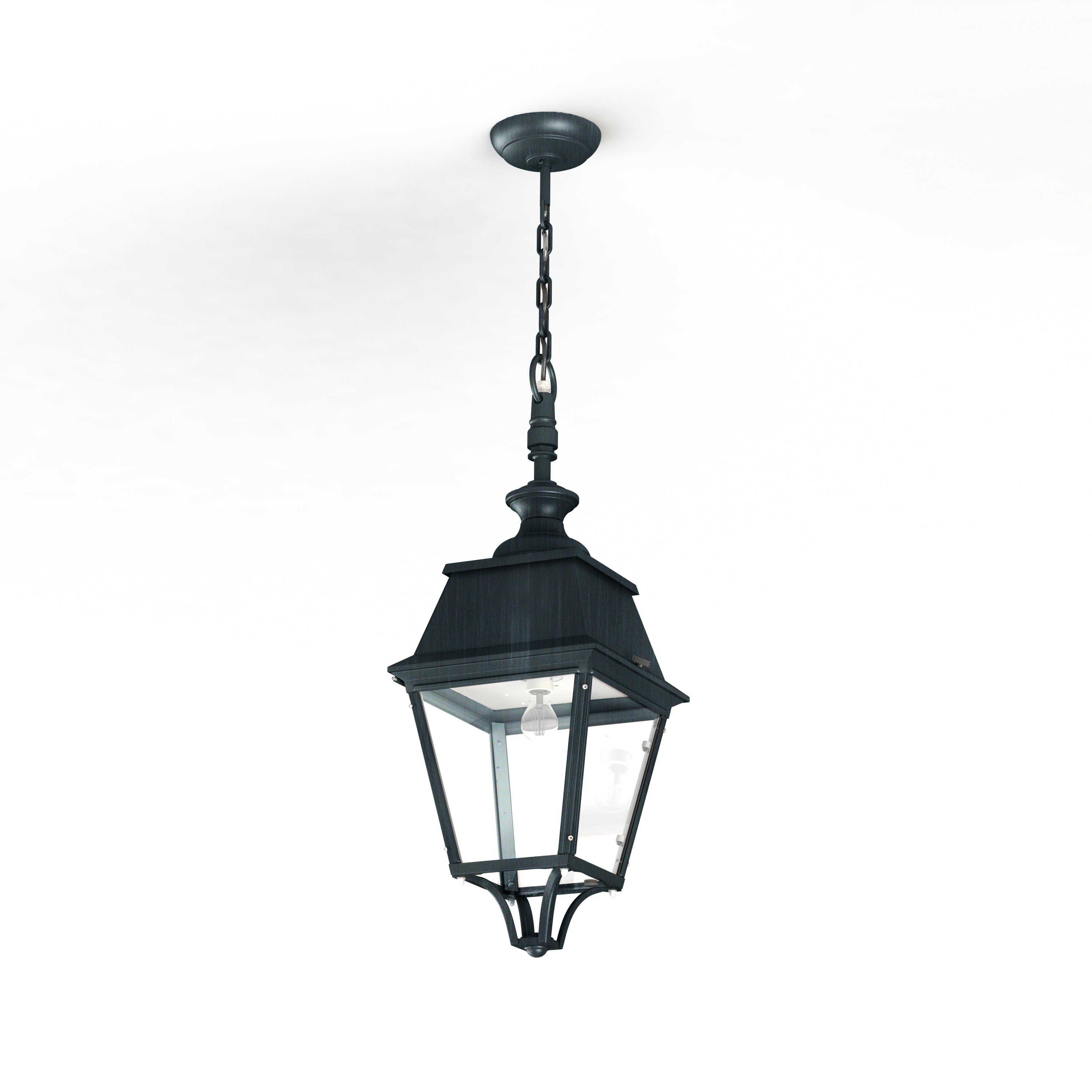 Suspension Avenue 4 N°1 E27 clair Vert de gris 008 104001008