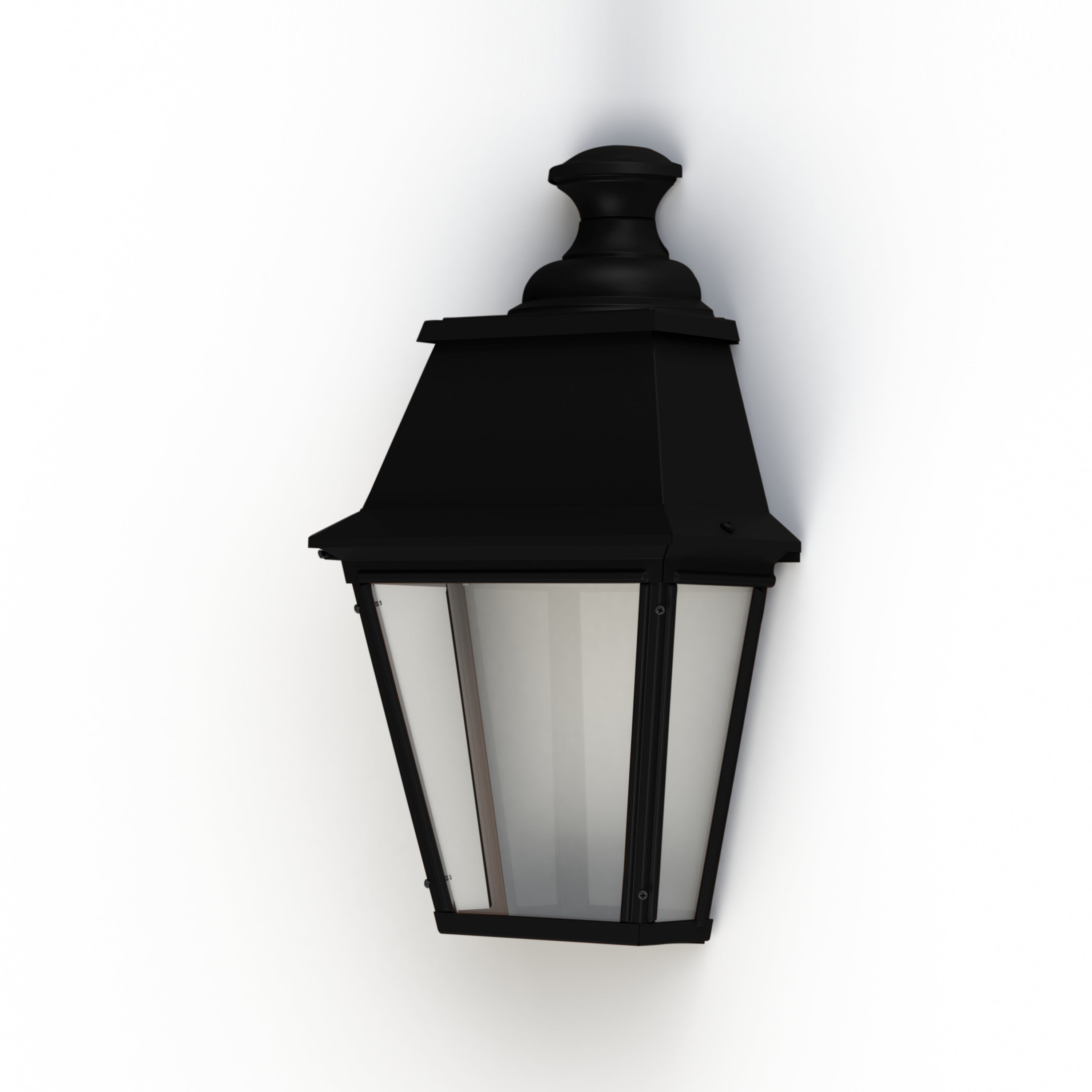 Applique Avenue 4 N°2 LED 35W 2700°K Noir 000 PMMA clair structuré 104349000
