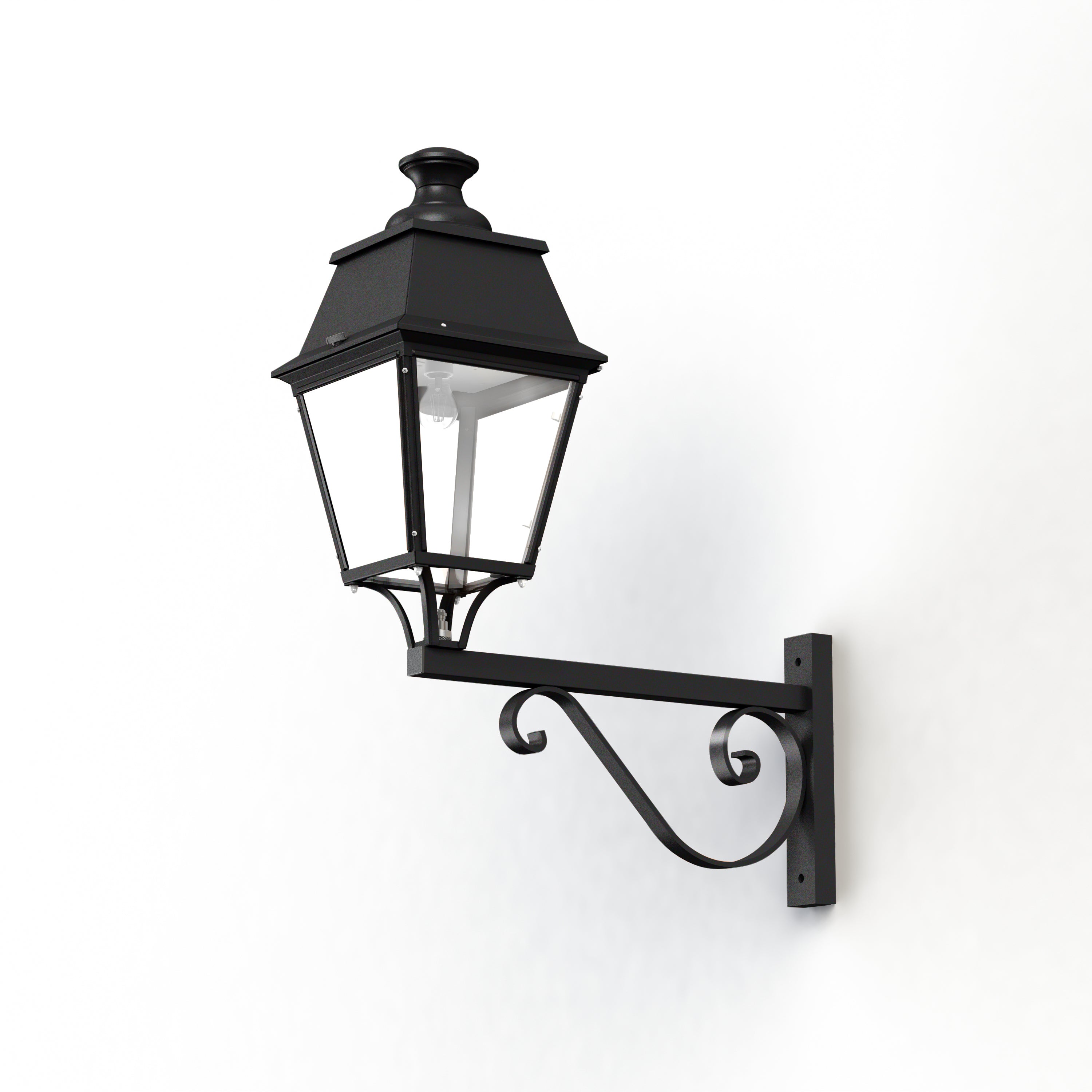 Applique Avenue 4 N°3 E27 clair Noir foncé 000 104045000