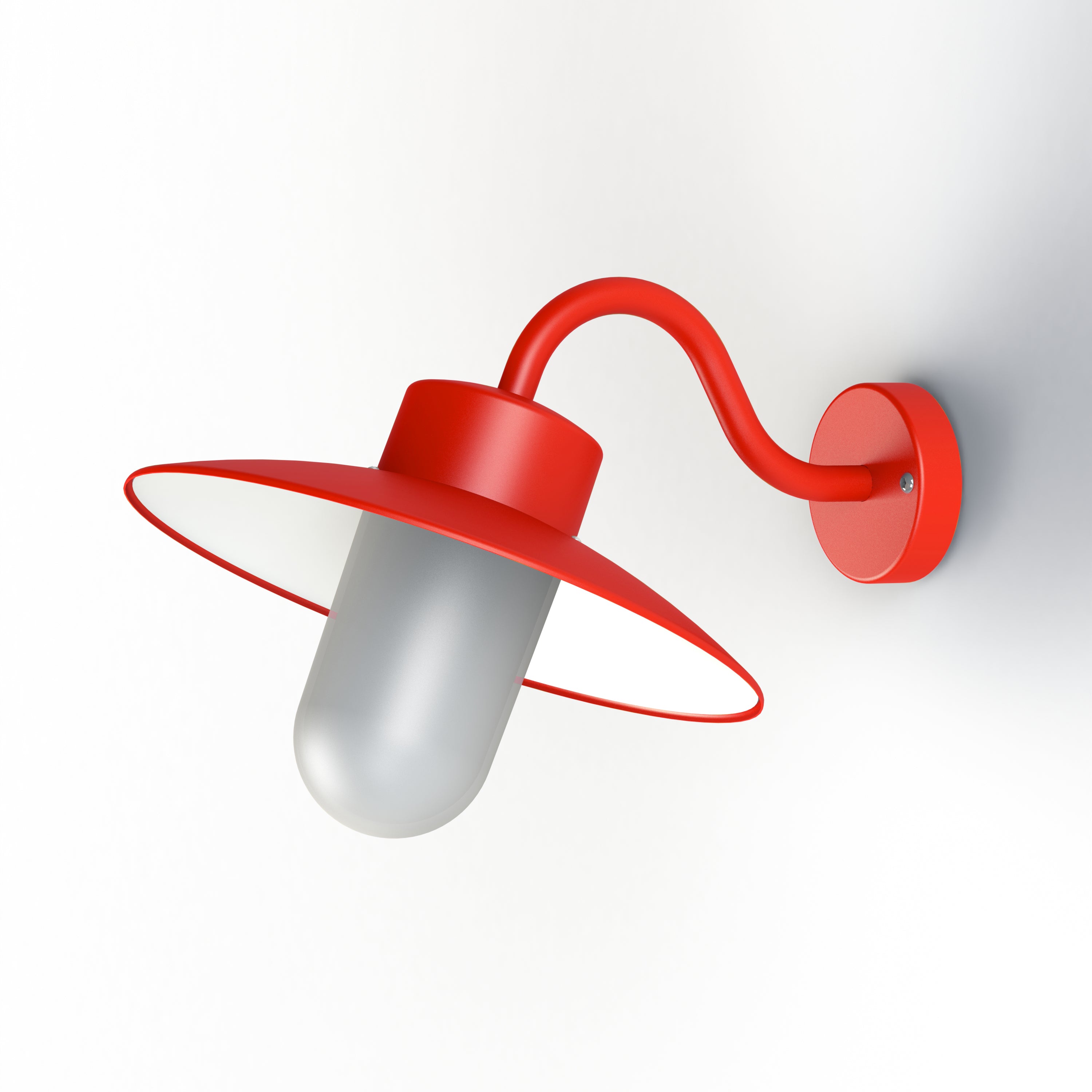 Applique Belcour N°1 opale Rouge signalisation 056 106002056