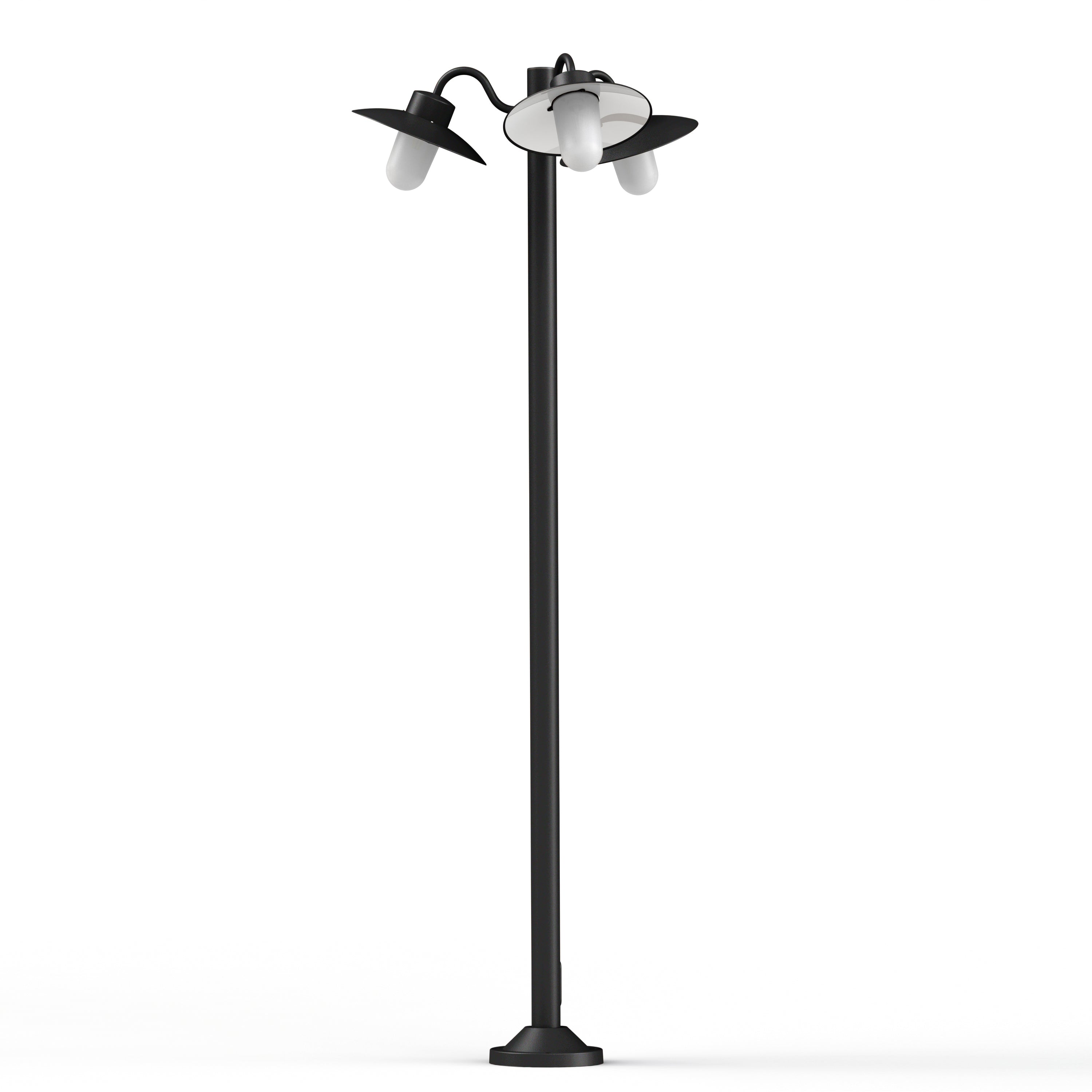 Lampadaire Belcour N°6 opale Noir foncé 000 106012000