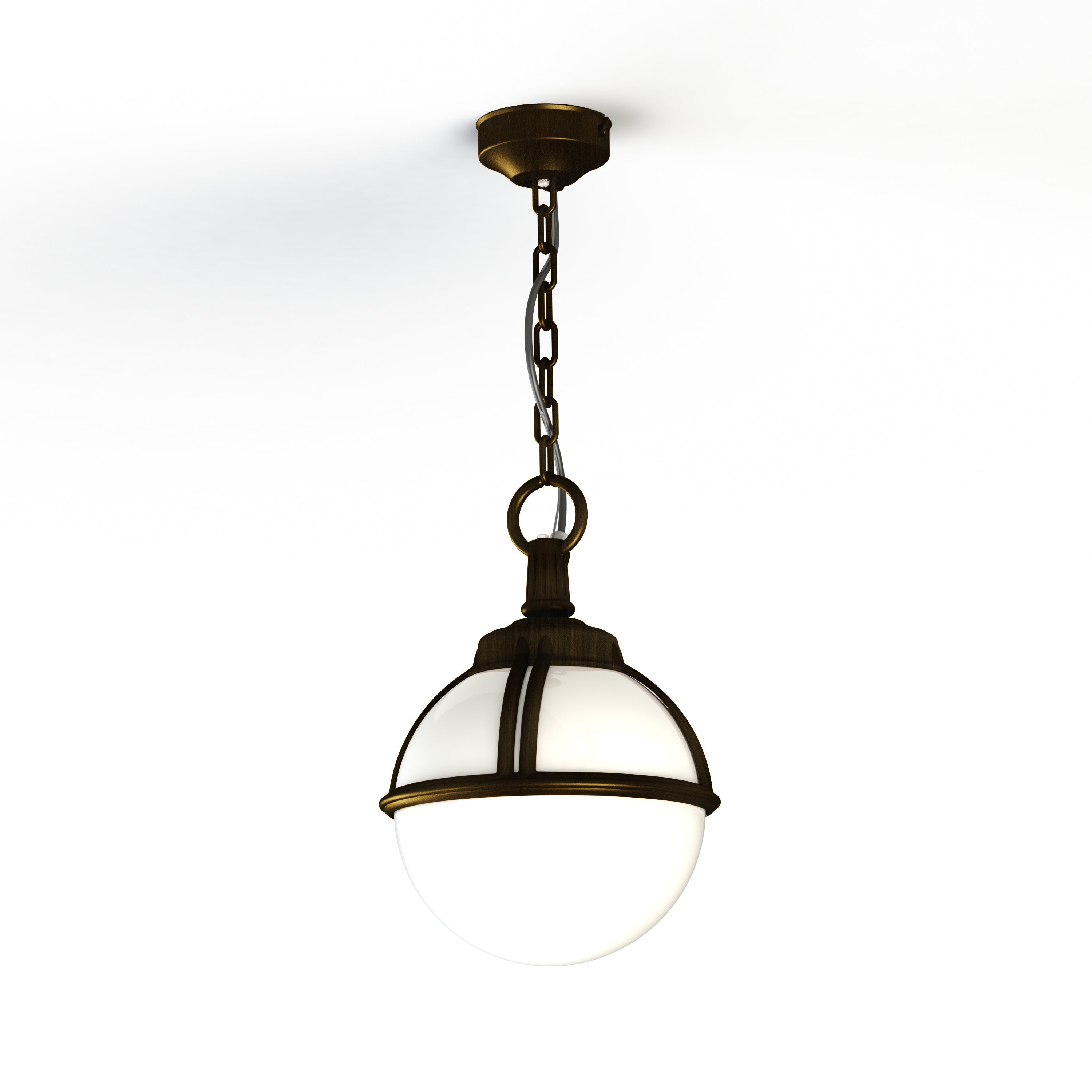 Suspension Boréal N°1 opale Patiné doré 009 111001009