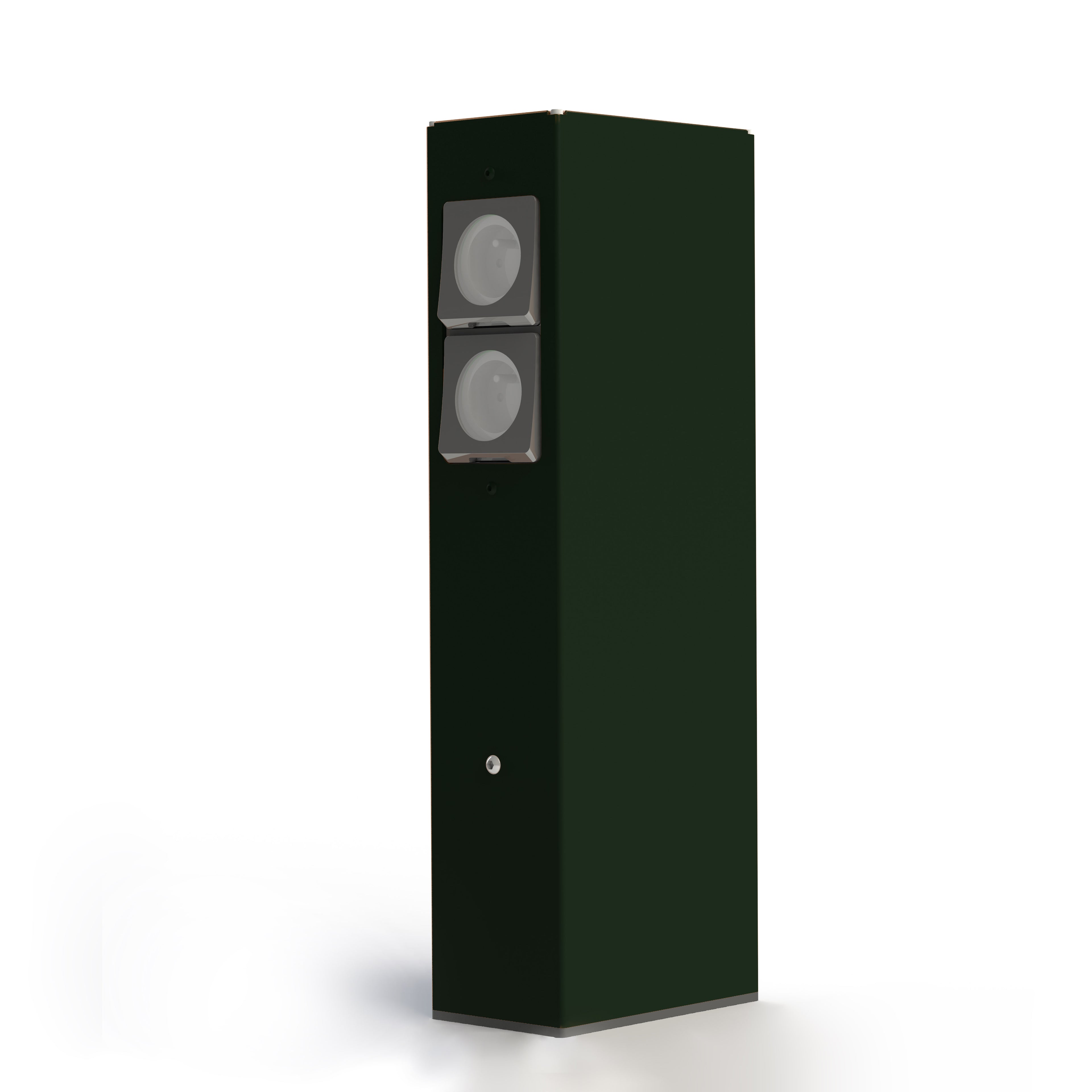 Bornéo N° 4 avec 2 prises type F Vert 067 107013067