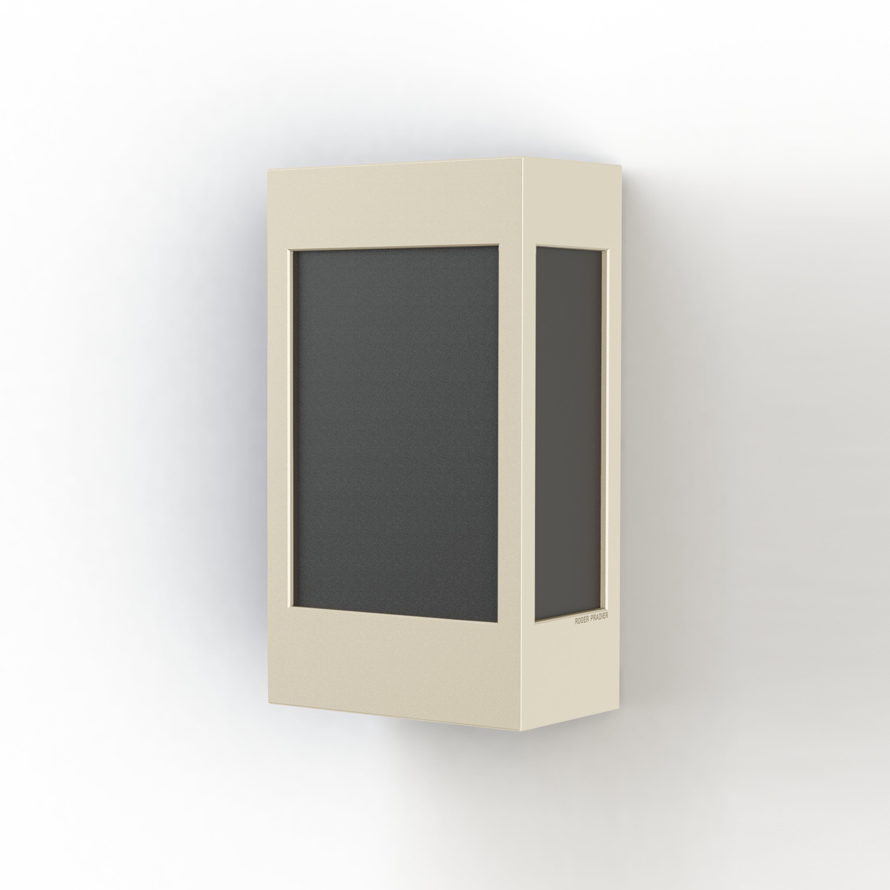 Applique Brick² N° 1 Classe 3 Diffuseur PMMA noir Sable 053 108016053