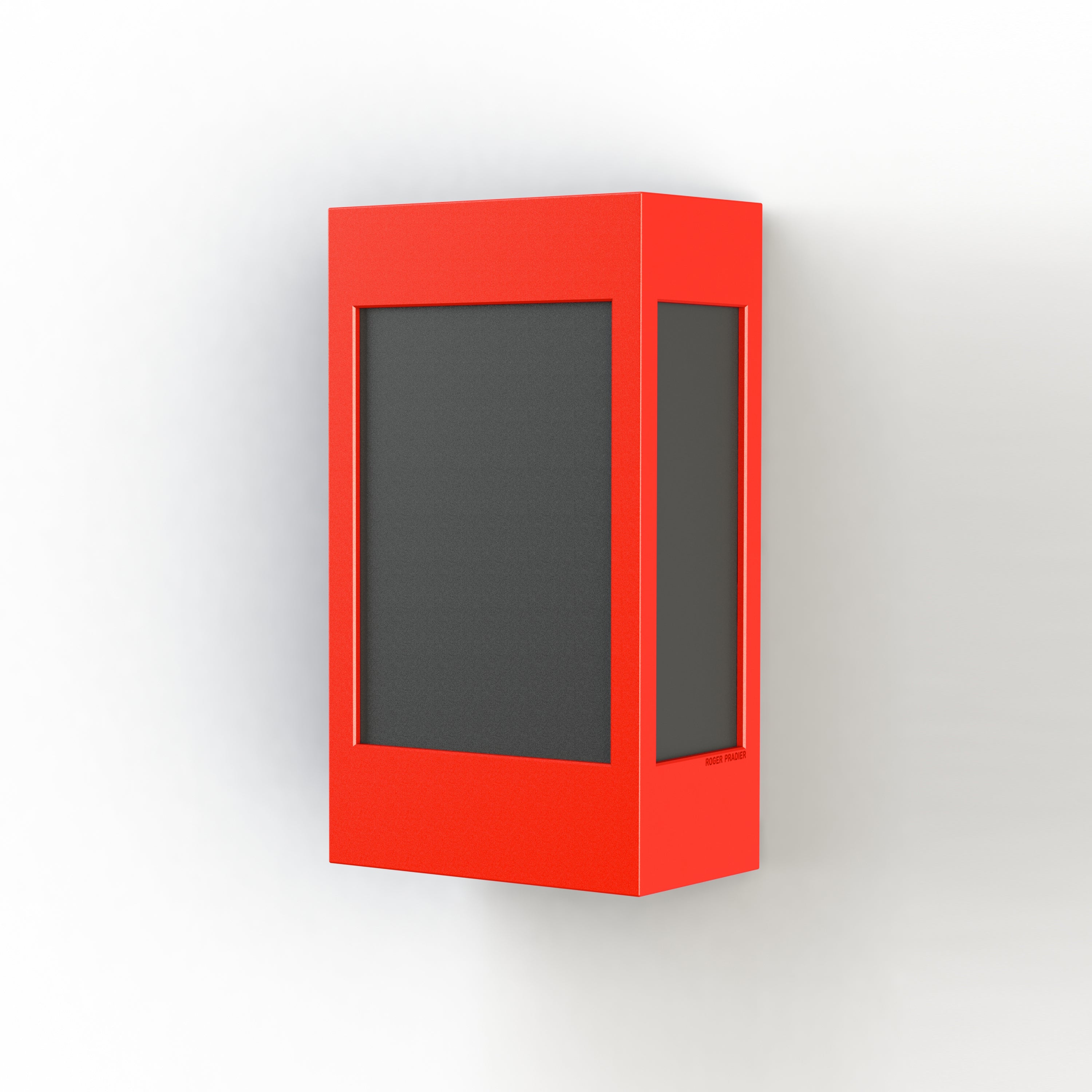 Applique Brick² N° 1 Classe 3 Diffuseur PMMA noir Rouge 056 108016056