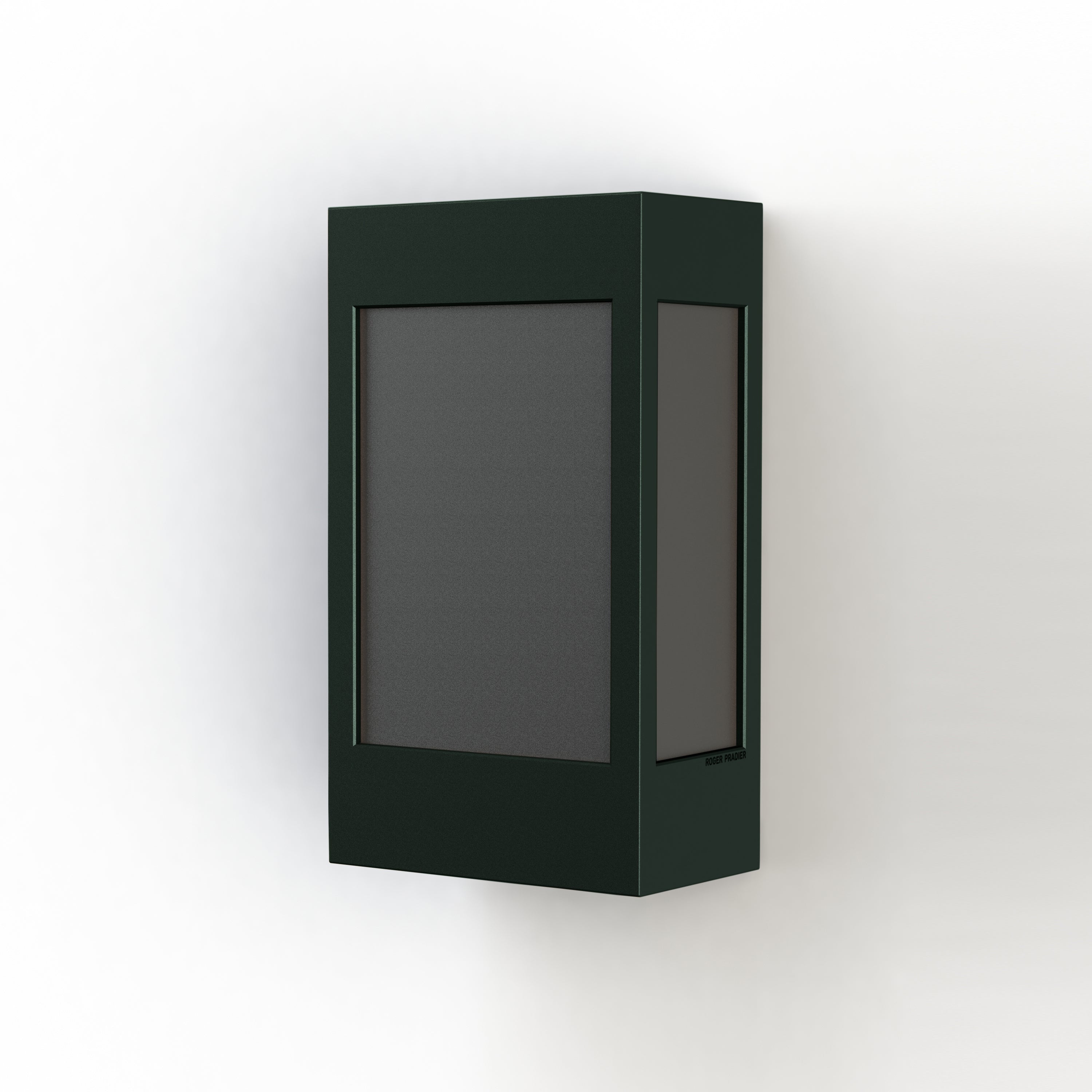Applique Brick² N° 1 Classe 3 Diffuseur PMMA noir Gris 059 108016059