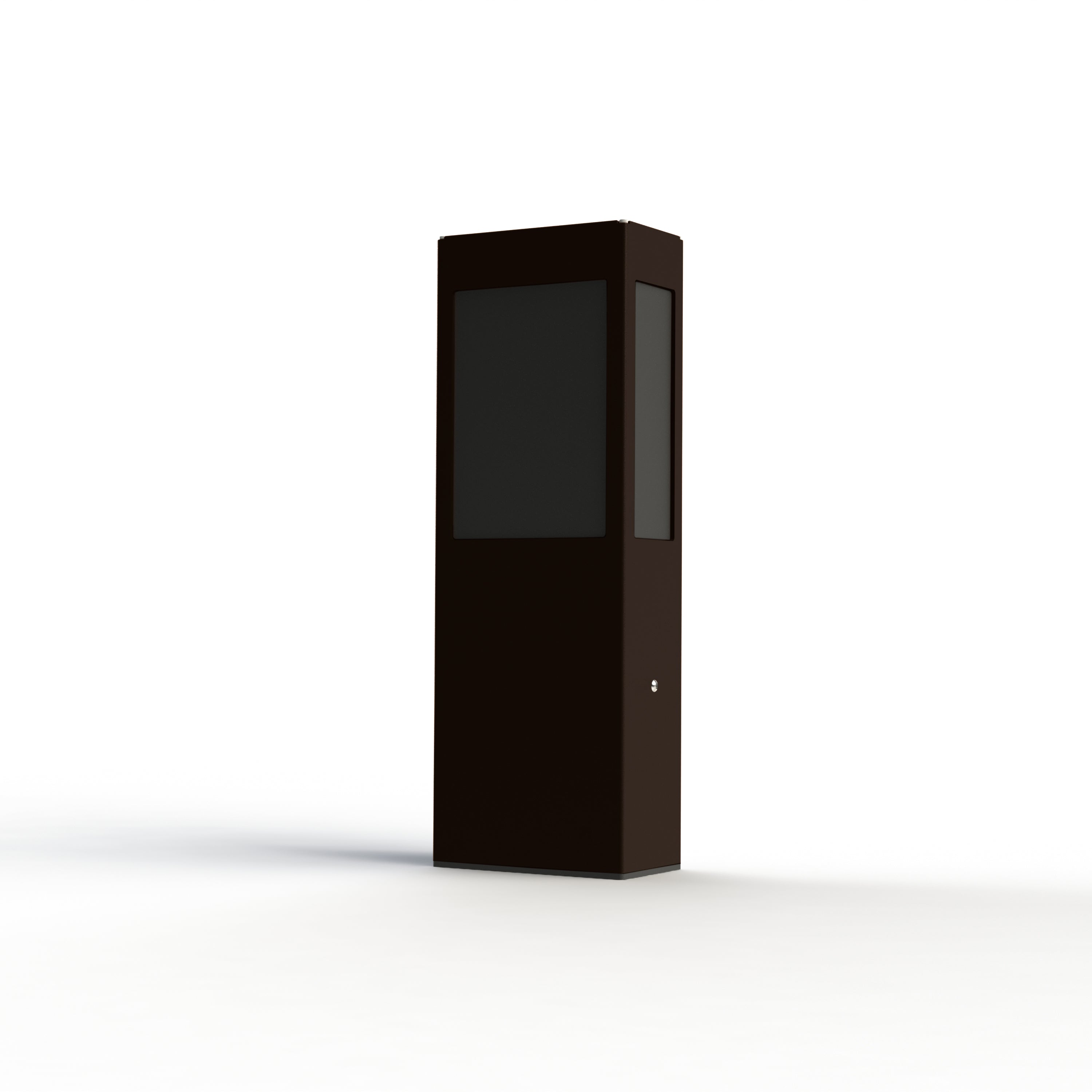 Borne Brick² N°2 Classe 3 Diffuseur PMMA noir Rouille 046 108018046