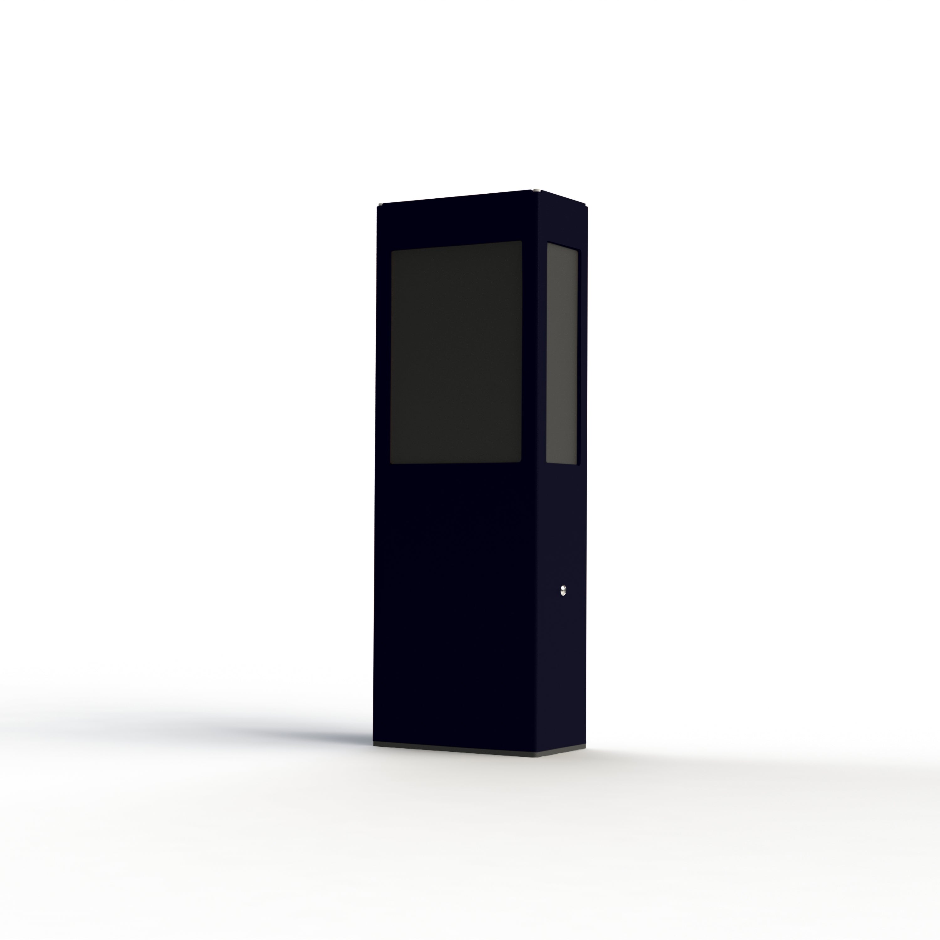 Applique Brick² N°2 PMMA noir Bleu acier 065 108005065