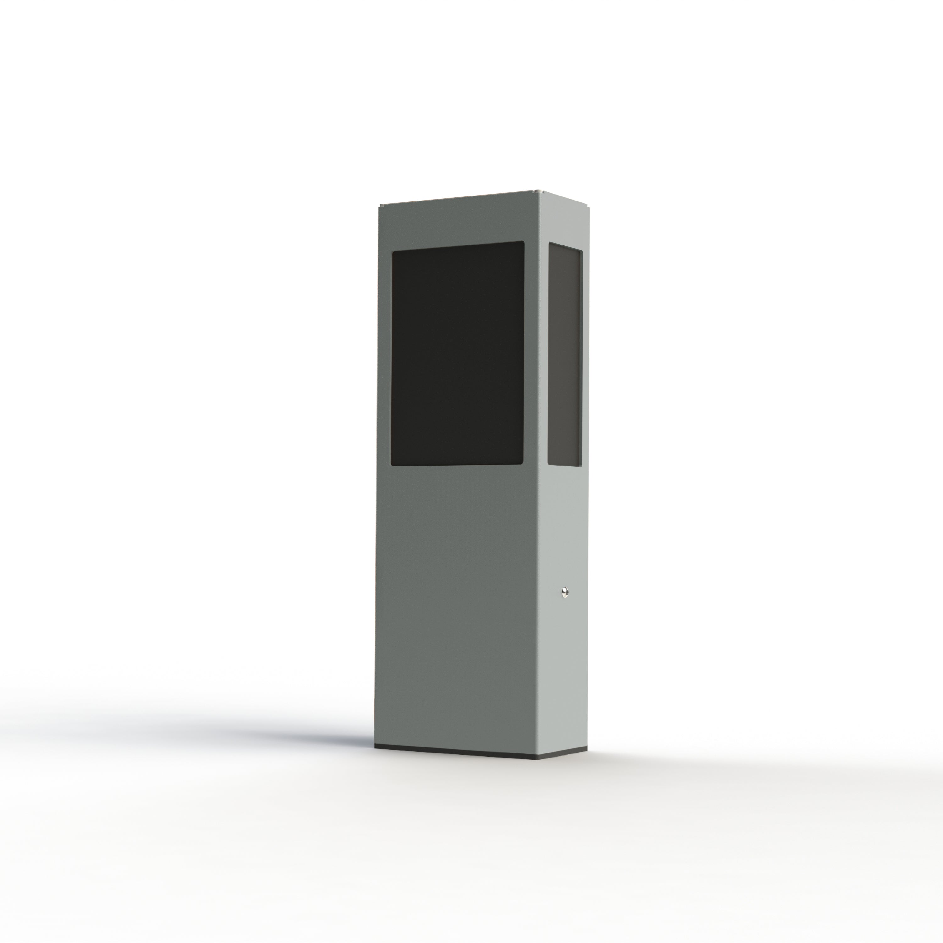 Applique Brick² N°2 PMMA noir Gris soie 105 108005105