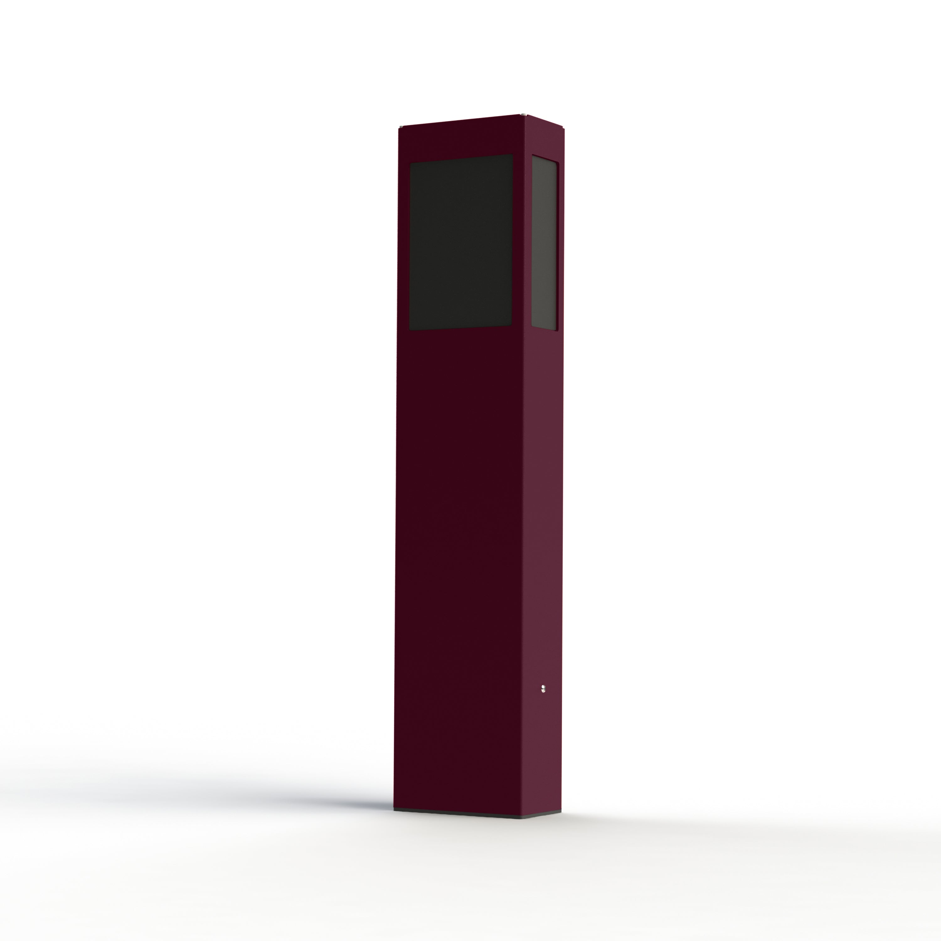 Borne Brick² N°3 PMMA noir Rouge vin 066 108006066