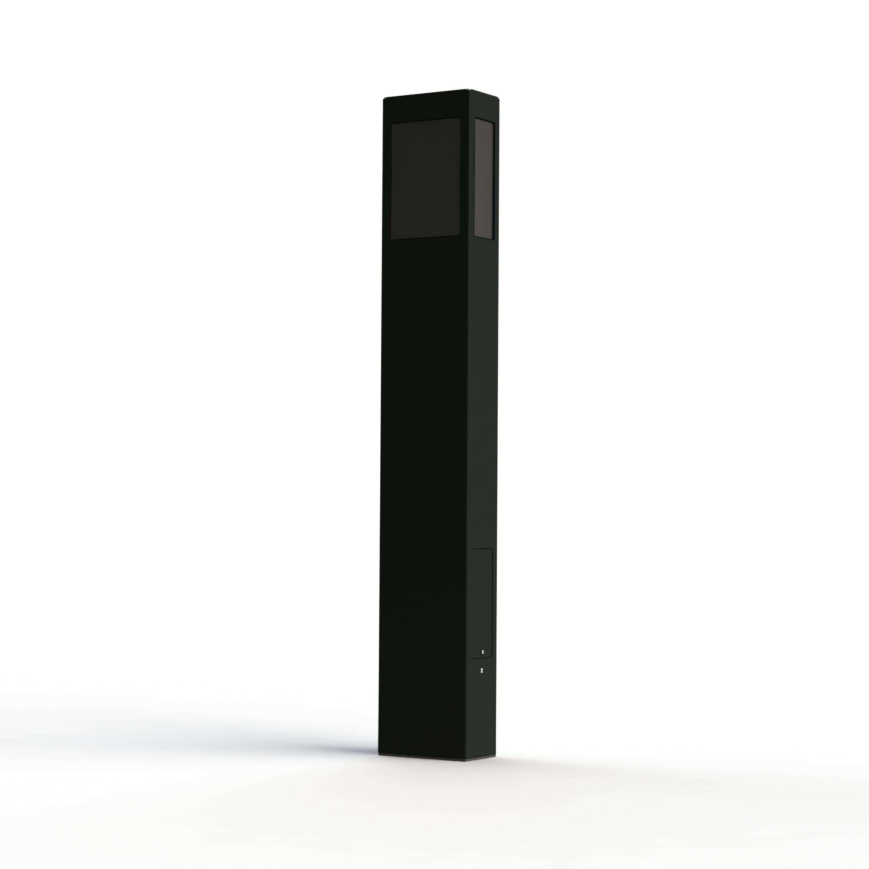 Borne Brick² N°4 PMMA noir Gris anthracite 006 108010006