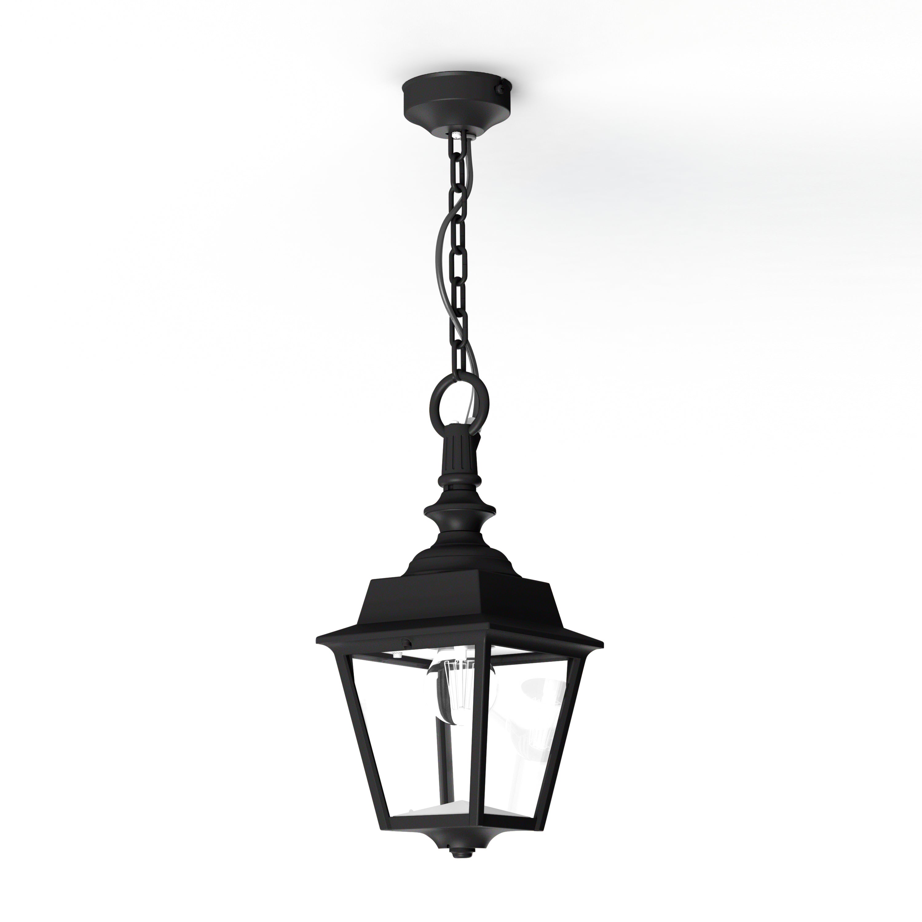 Suspension Chenonceau N°1 E27 Noir foncé 000 117001000