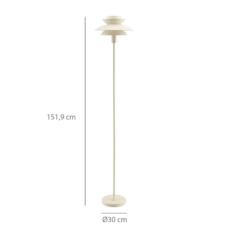 Lampadaire OSLO beige LOVA 9069