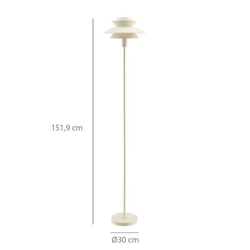 Lampadaire OSLO beige LOVA 9069