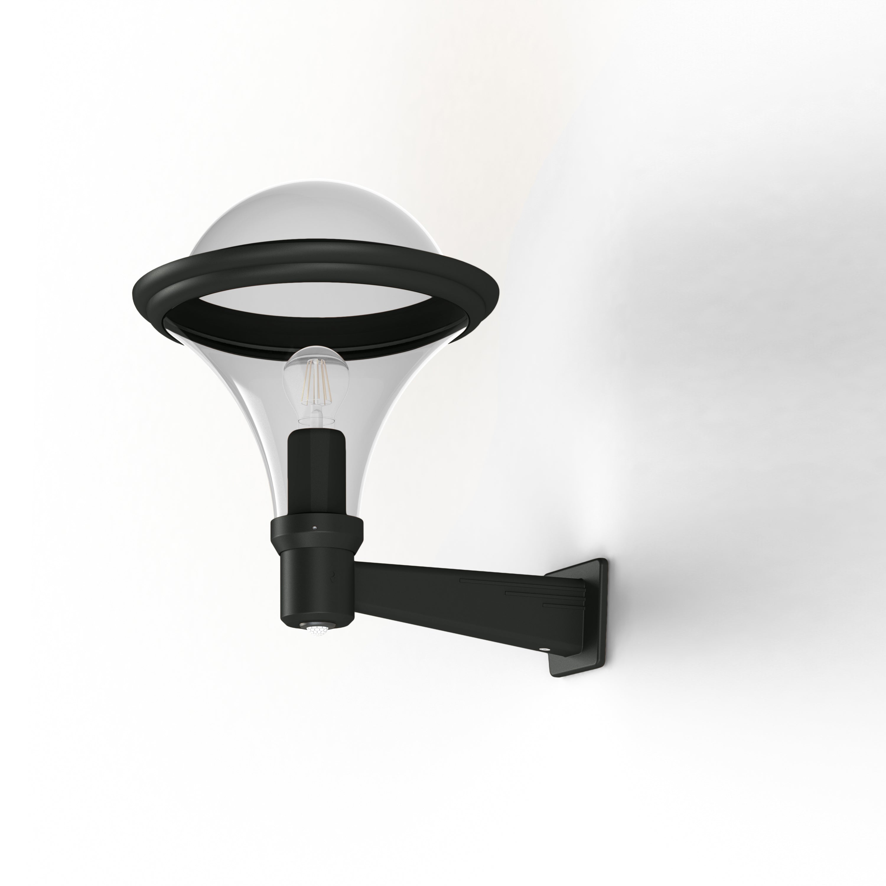 Applique Dallas N°2 detection fume Gris anthracite 006 119006006