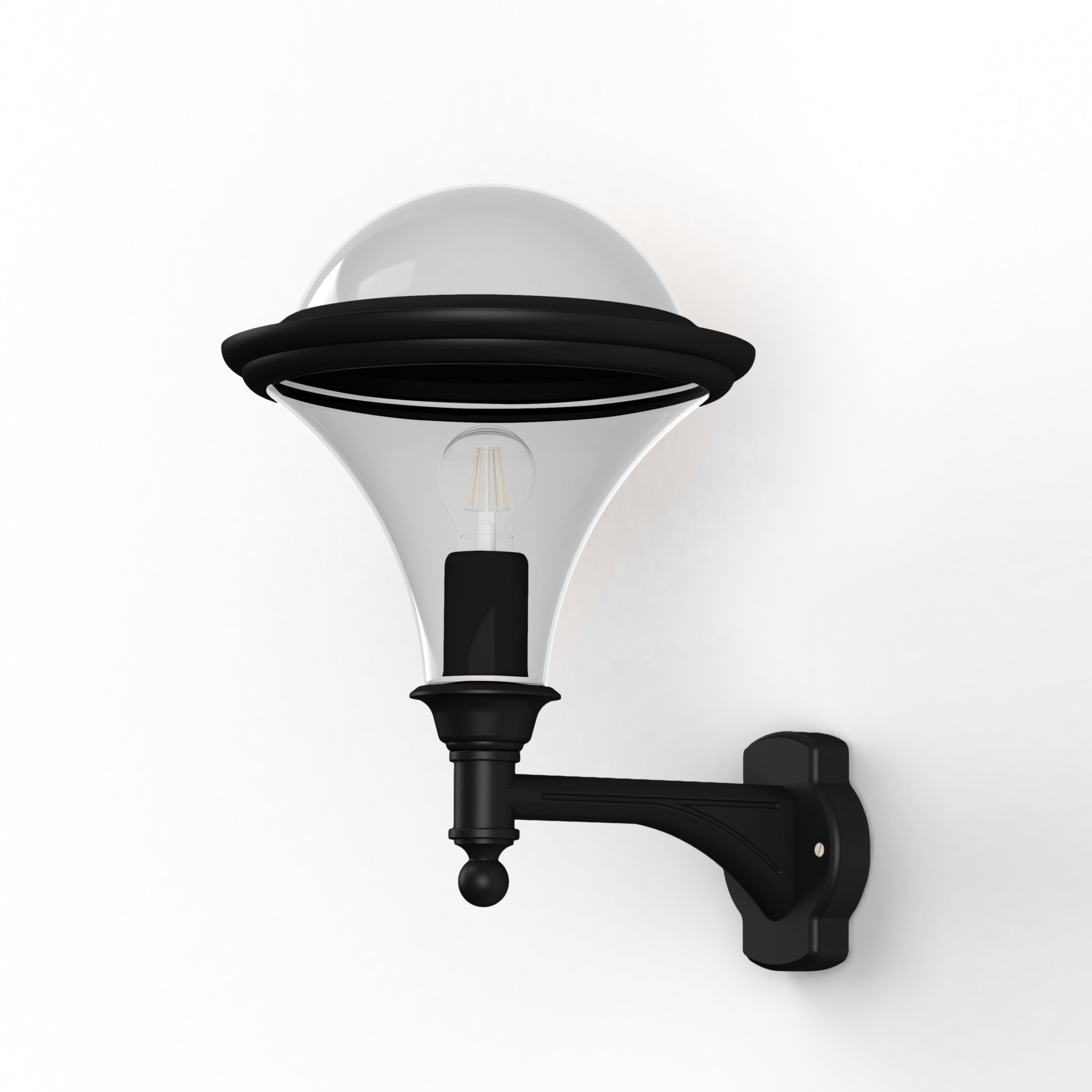 Applique Dallas N°3 fume Noir foncé 000 119022000