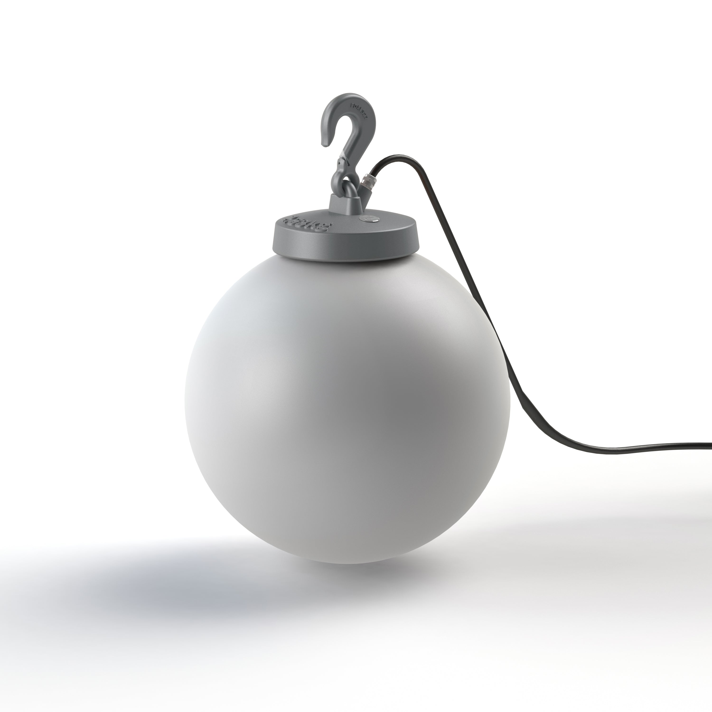 Luminaire mobile Grumo N°3 sphere Gris soie 105 124002105
