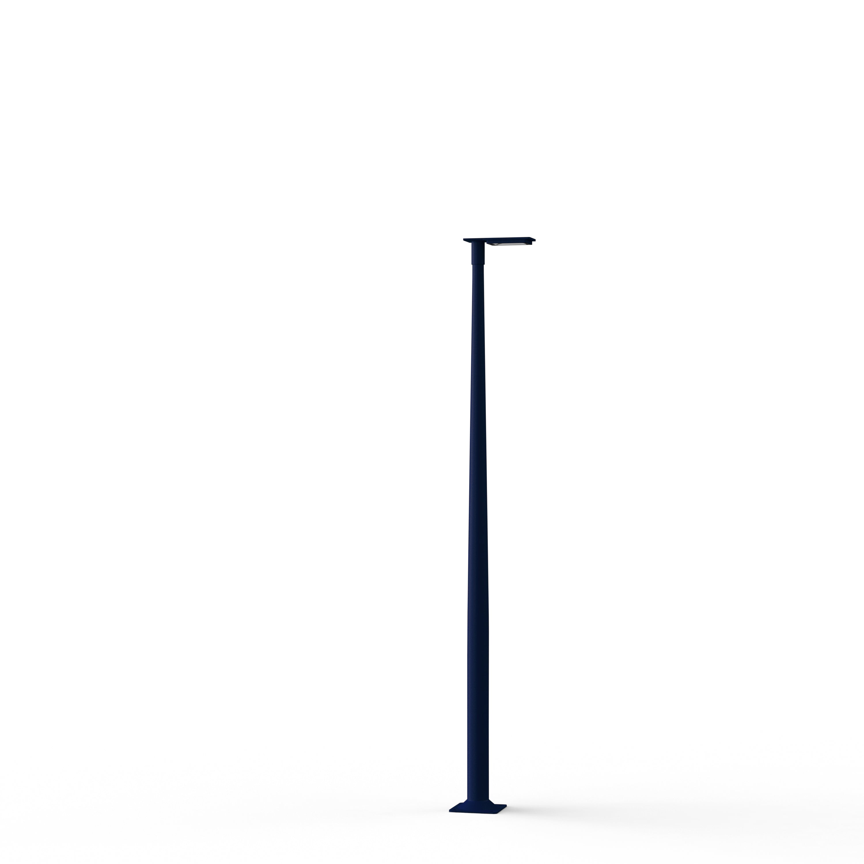 Lampadaire Hector N°2 LED sym 26W 3000K Bleu acier 065 182013065