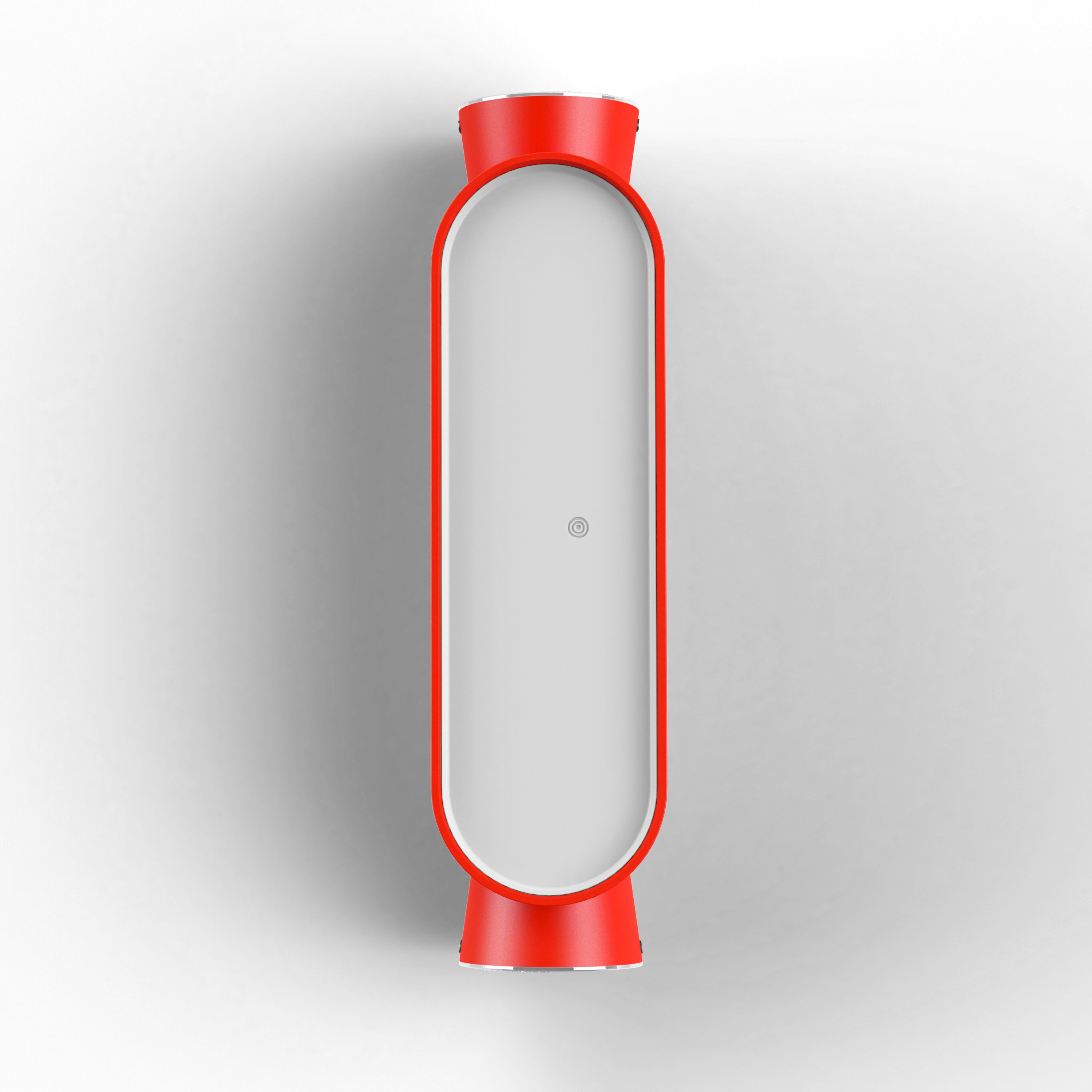 Applique Ibuk N°1 4300°K 40-40 Façade PC blanc Rouge signalisation 056 126009056