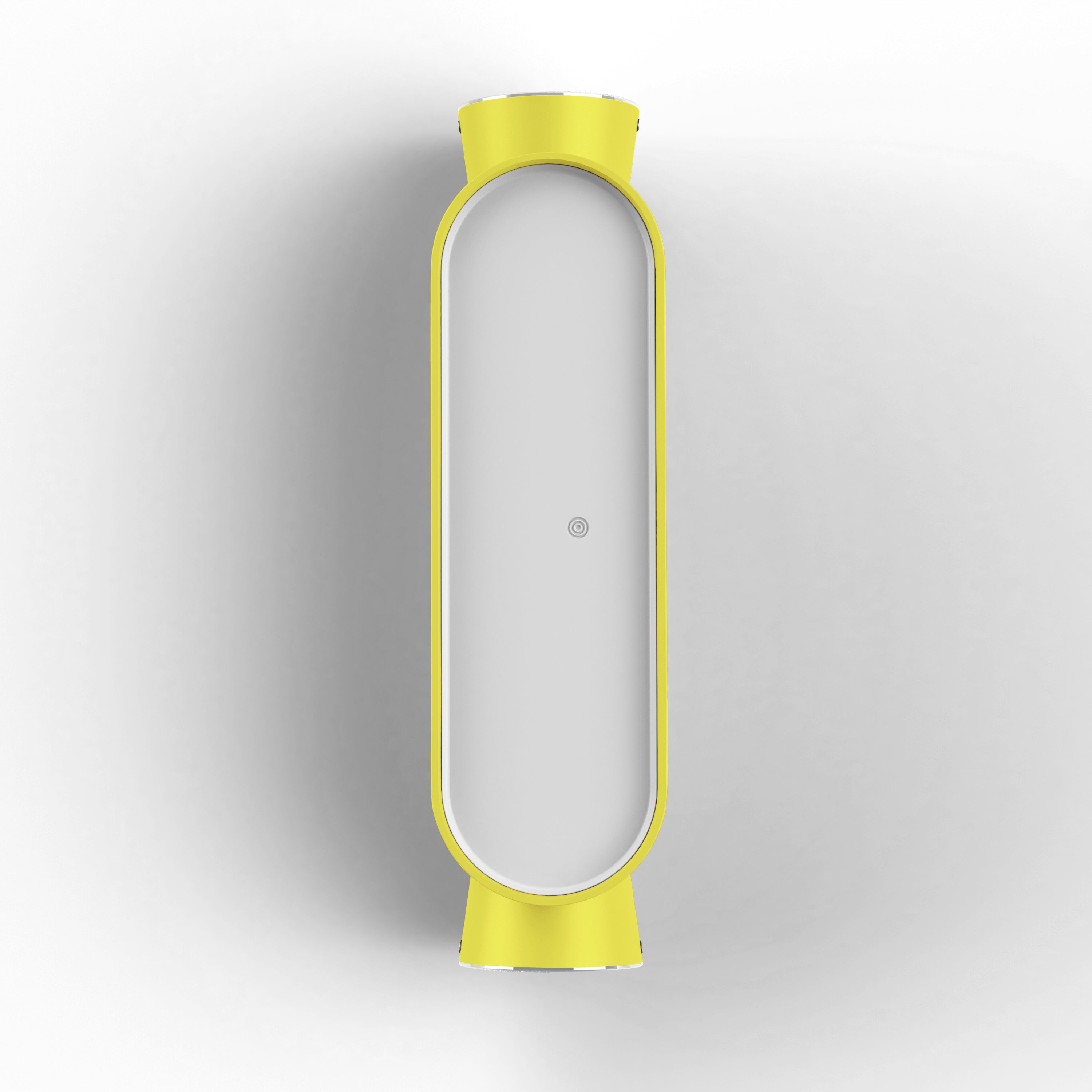 Applique Ibuk N°1 4300°K 40-40 Façade PC blanc Jaune soufre 068 126009068