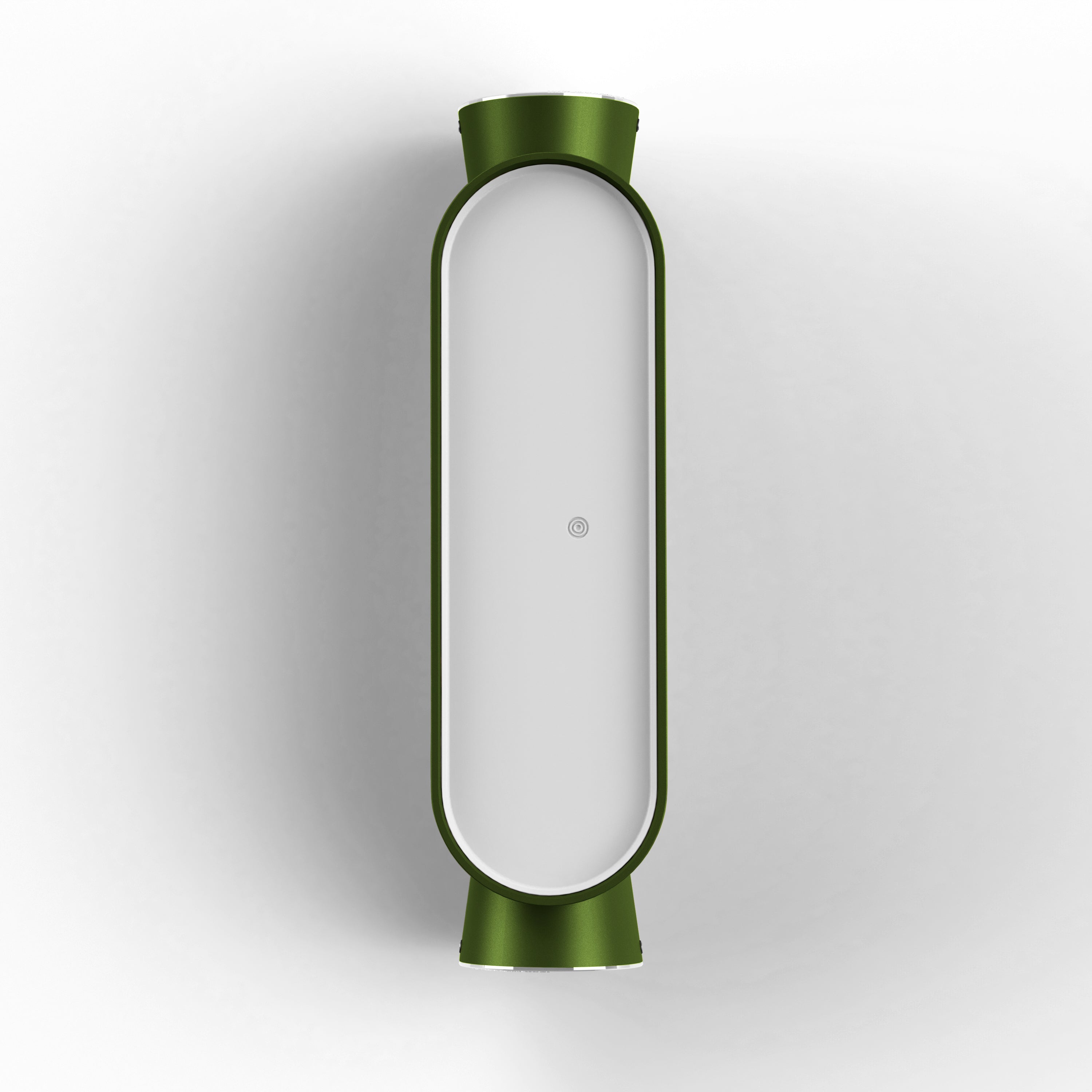 Applique Ibuk N°1 4300°K 40-40 Façade PC blanc Vert fougère 109 126009109