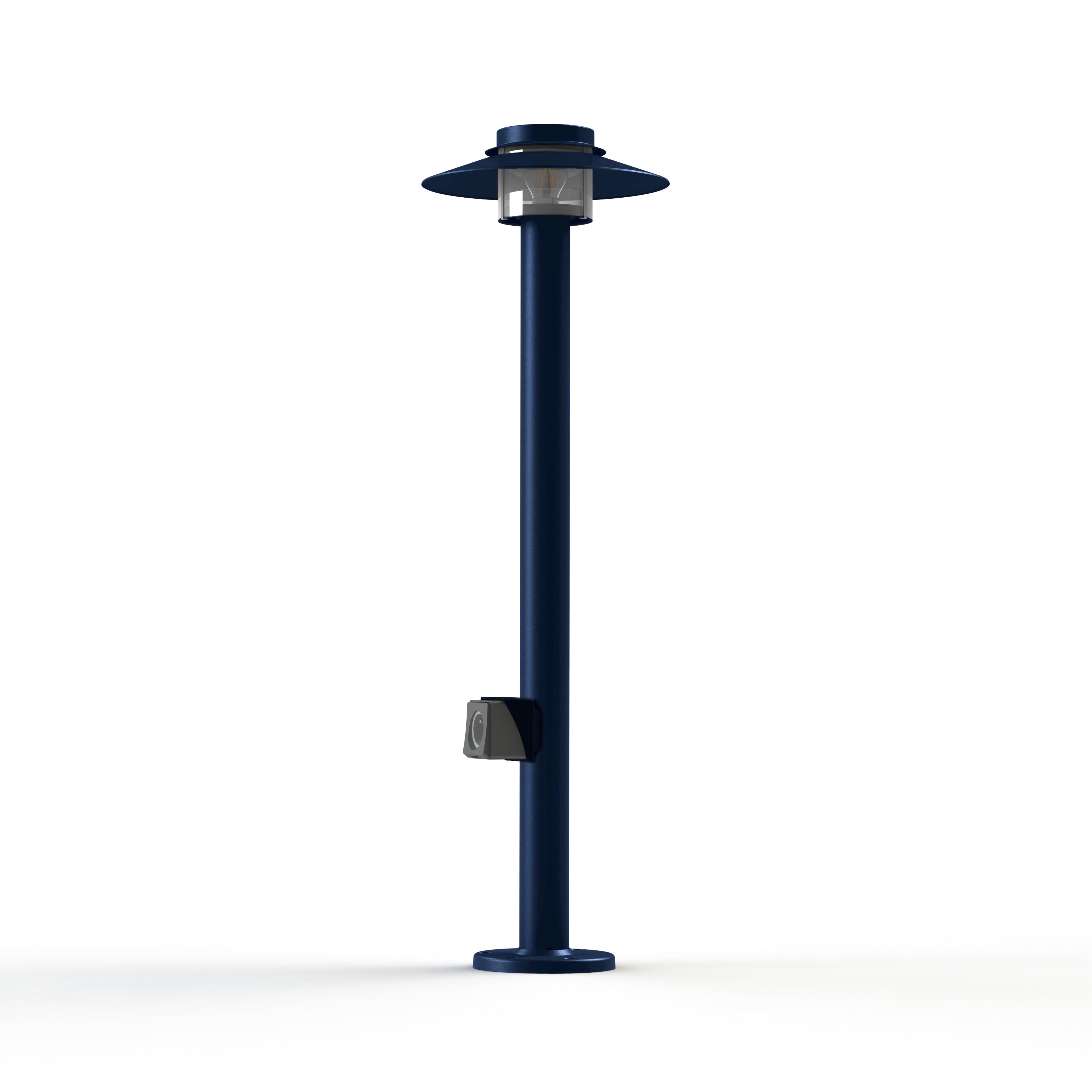 Borne Kerlouan N°4 prise Bleu acier 065 128006065