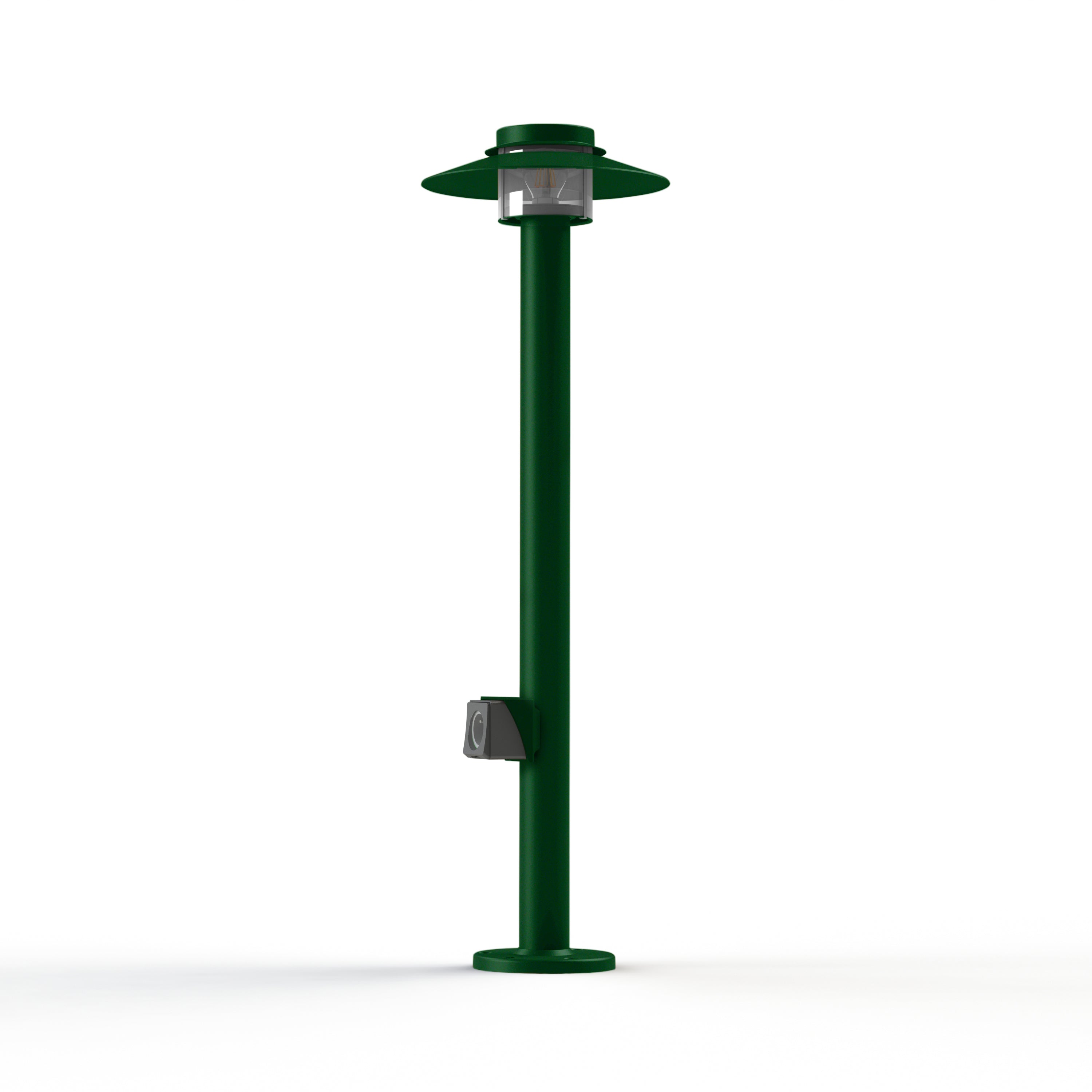 Borne Kerlouan N°4 prise type J Vert sapin 067 128006067-ch