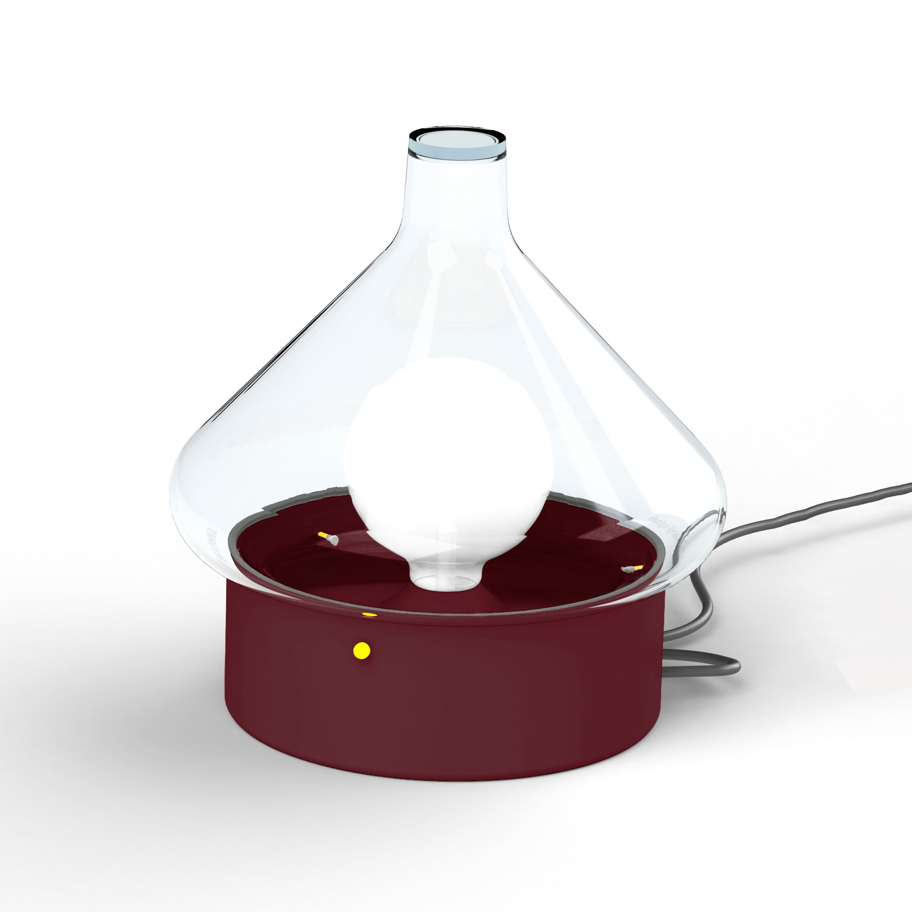 Luminaire mobile La Hutte n°1 Rouge vin 066 166001066