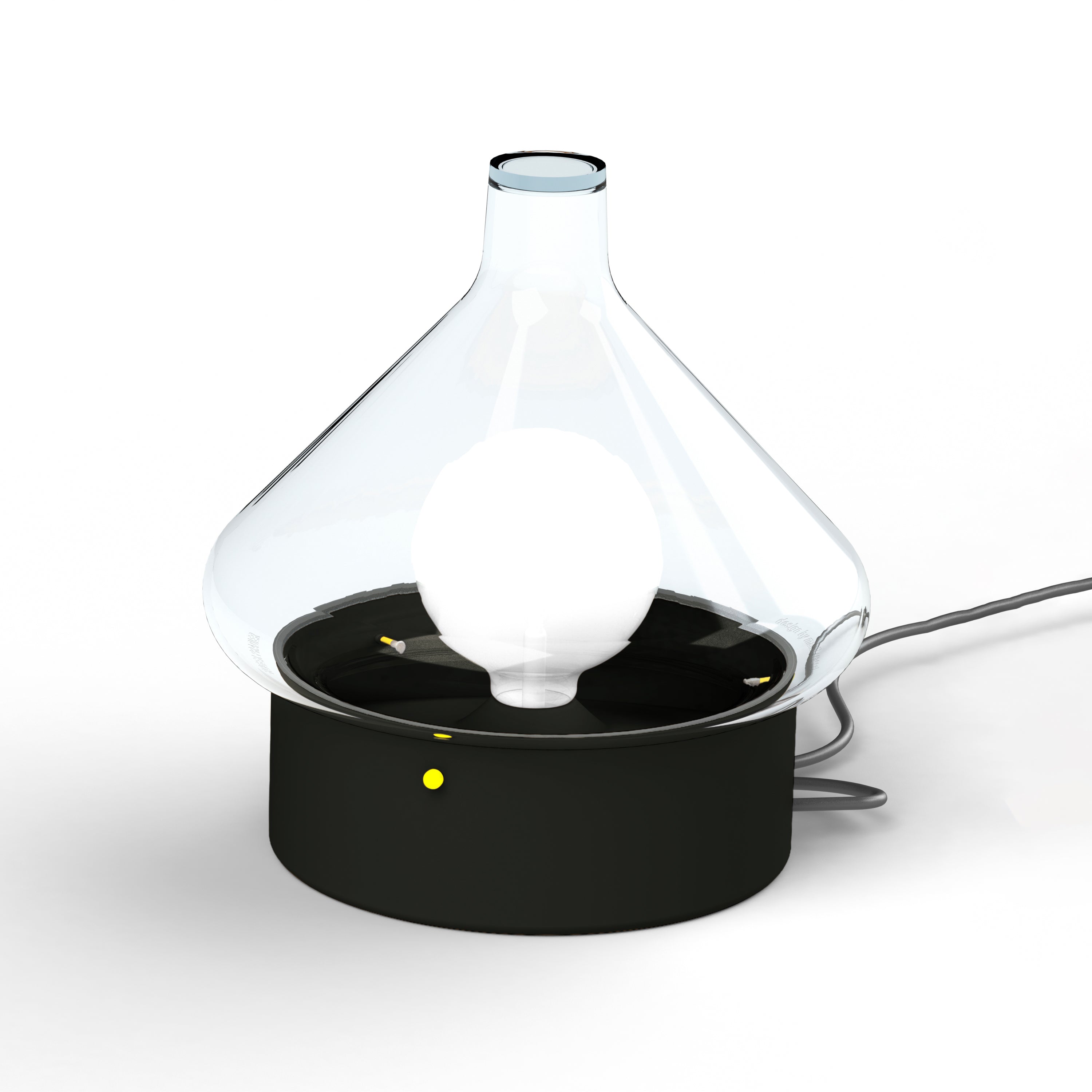 Luminaire mobile La Hutte N°1 Gris noir 107 166001107