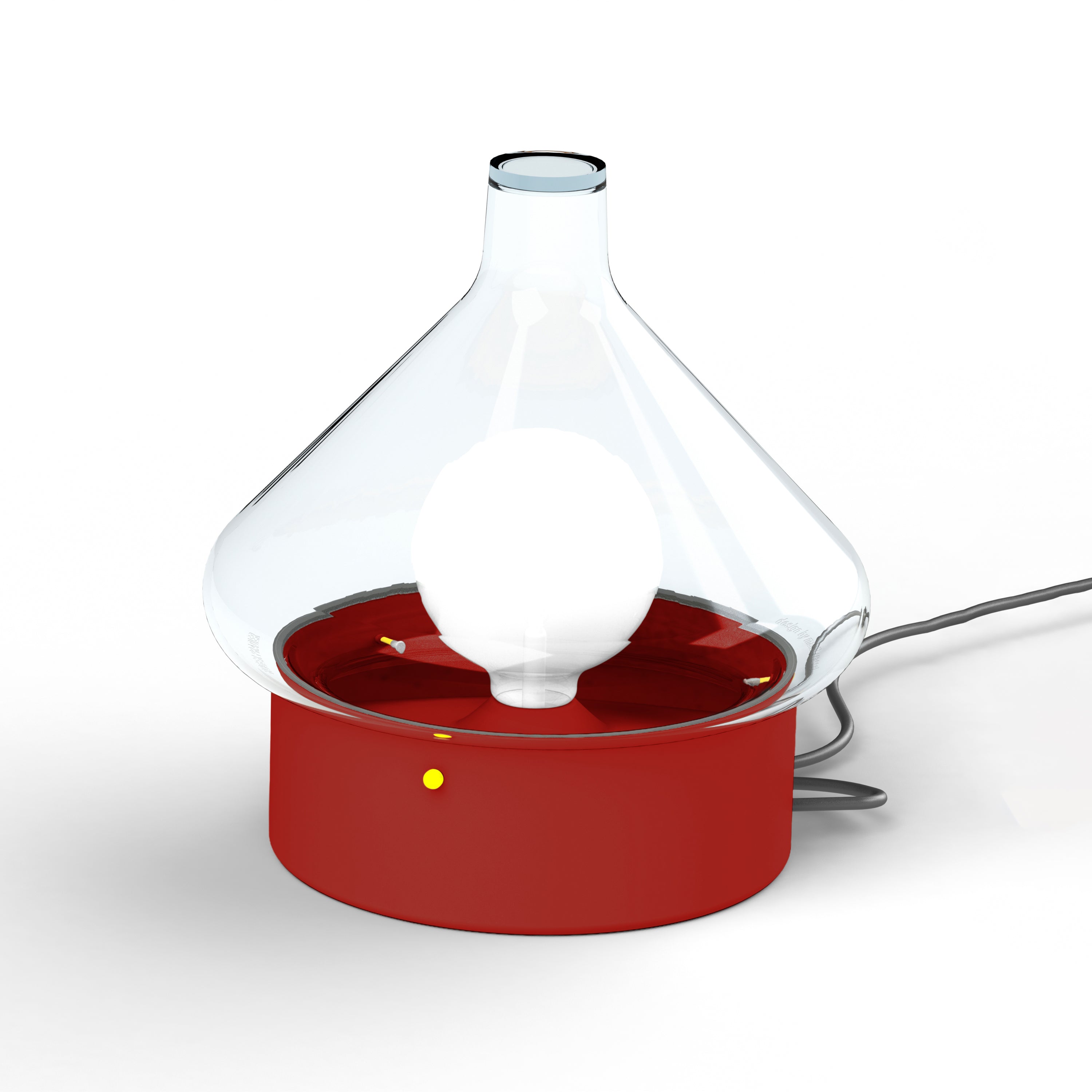 Luminaire mobile La Hutte N°1 Rouge tomate 110 166001110