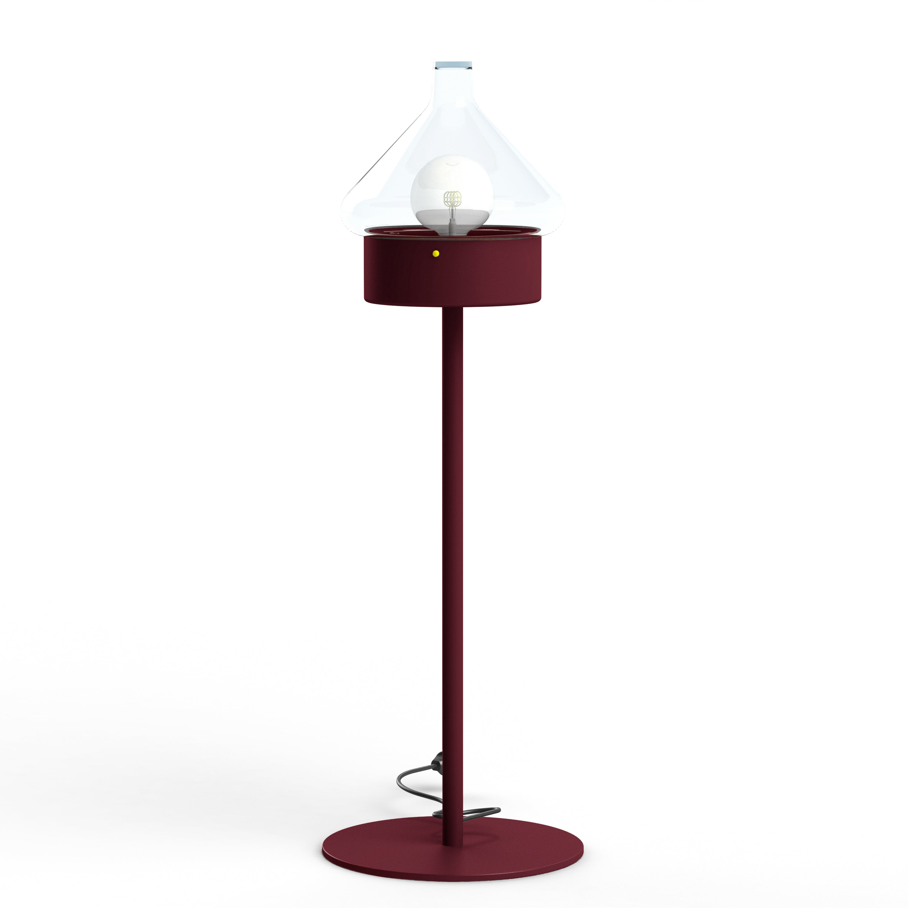 Luminaire mobile La Hutte n°3 Rouge vin 066 166003066