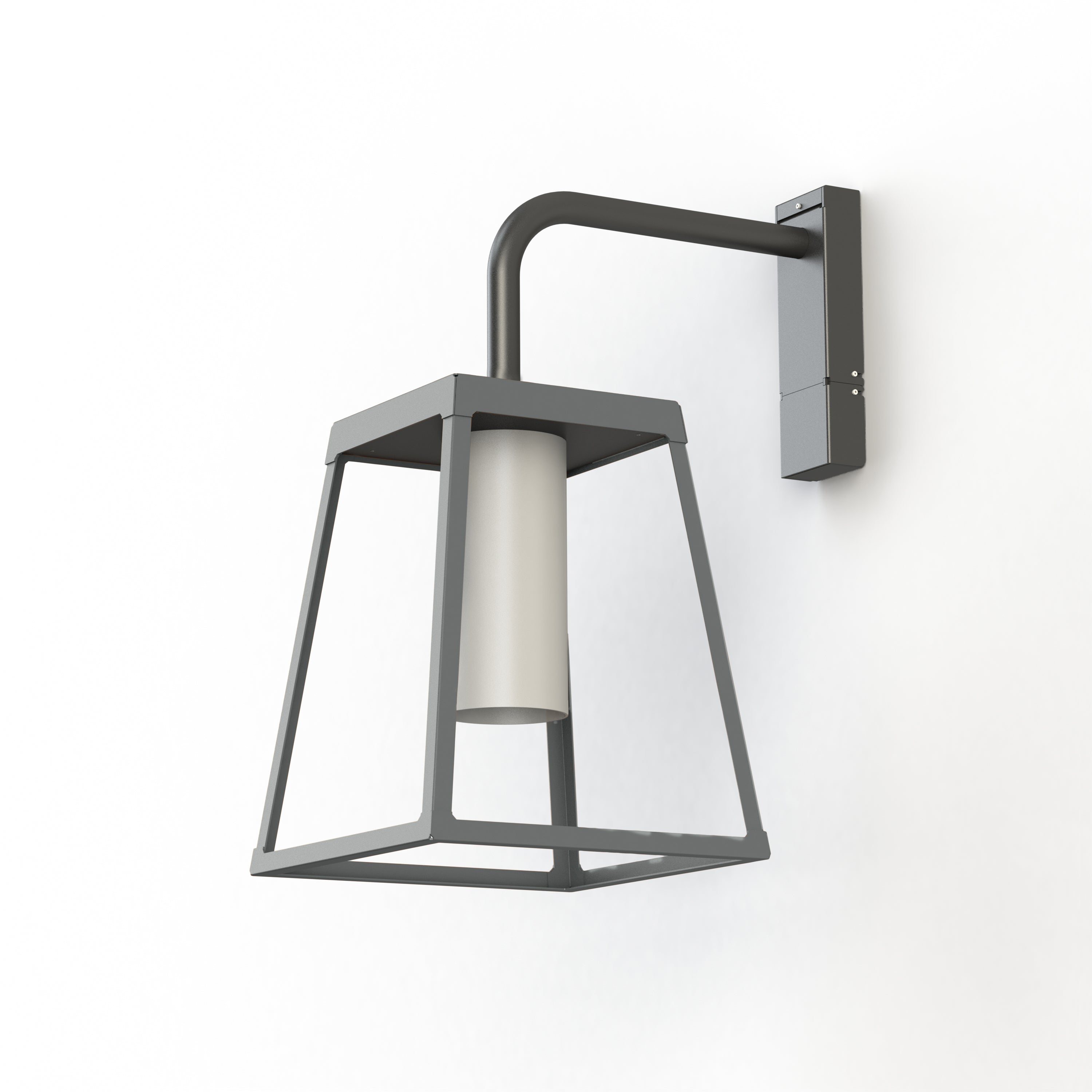 Applique Lampiok 4 N°2 LED 35w 3000°k tube PMMA Gris noir 107 - Gris soie 105 175225105